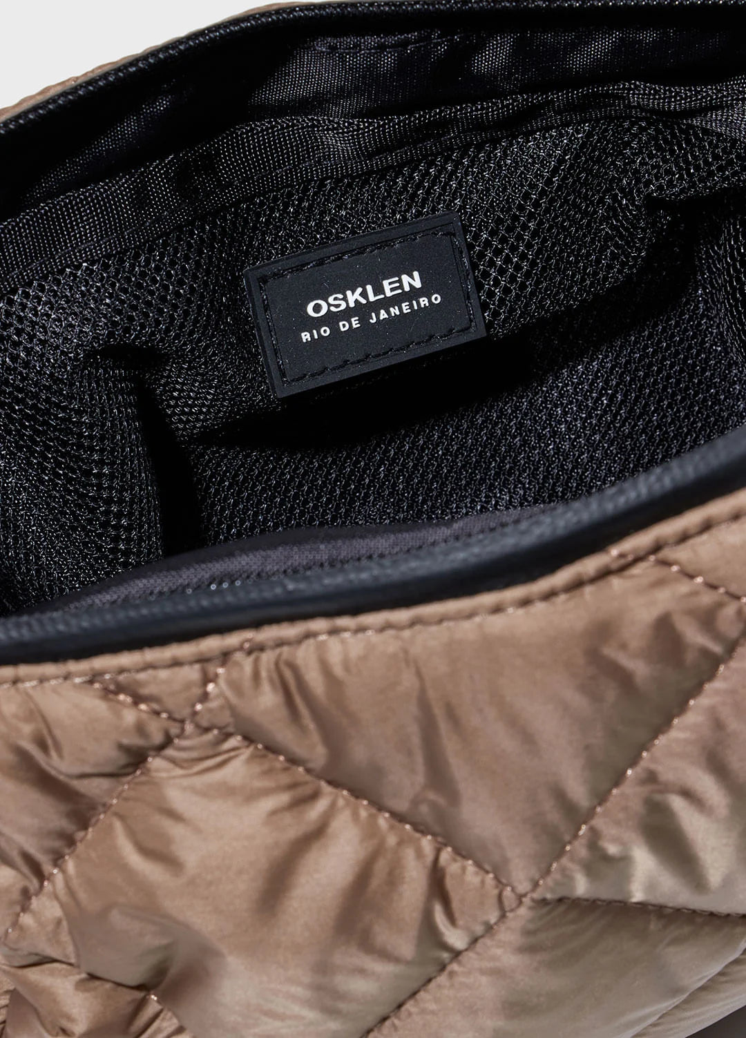 BOLSA MINI ANDIROBA NYLON MATELASSE