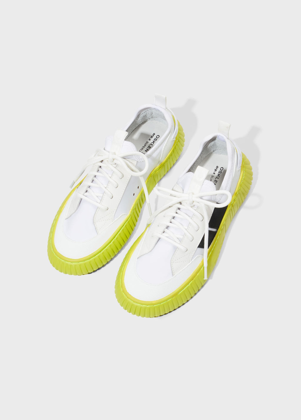 TENIS ARPX STRAPS COLOUR SOLE BRANCO/LIMA