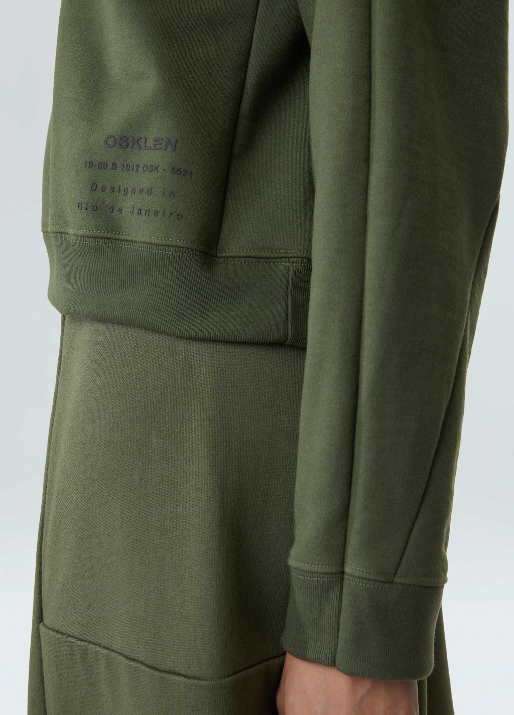 CASACO FEM MOLETOM SOFT COLOR FOREST