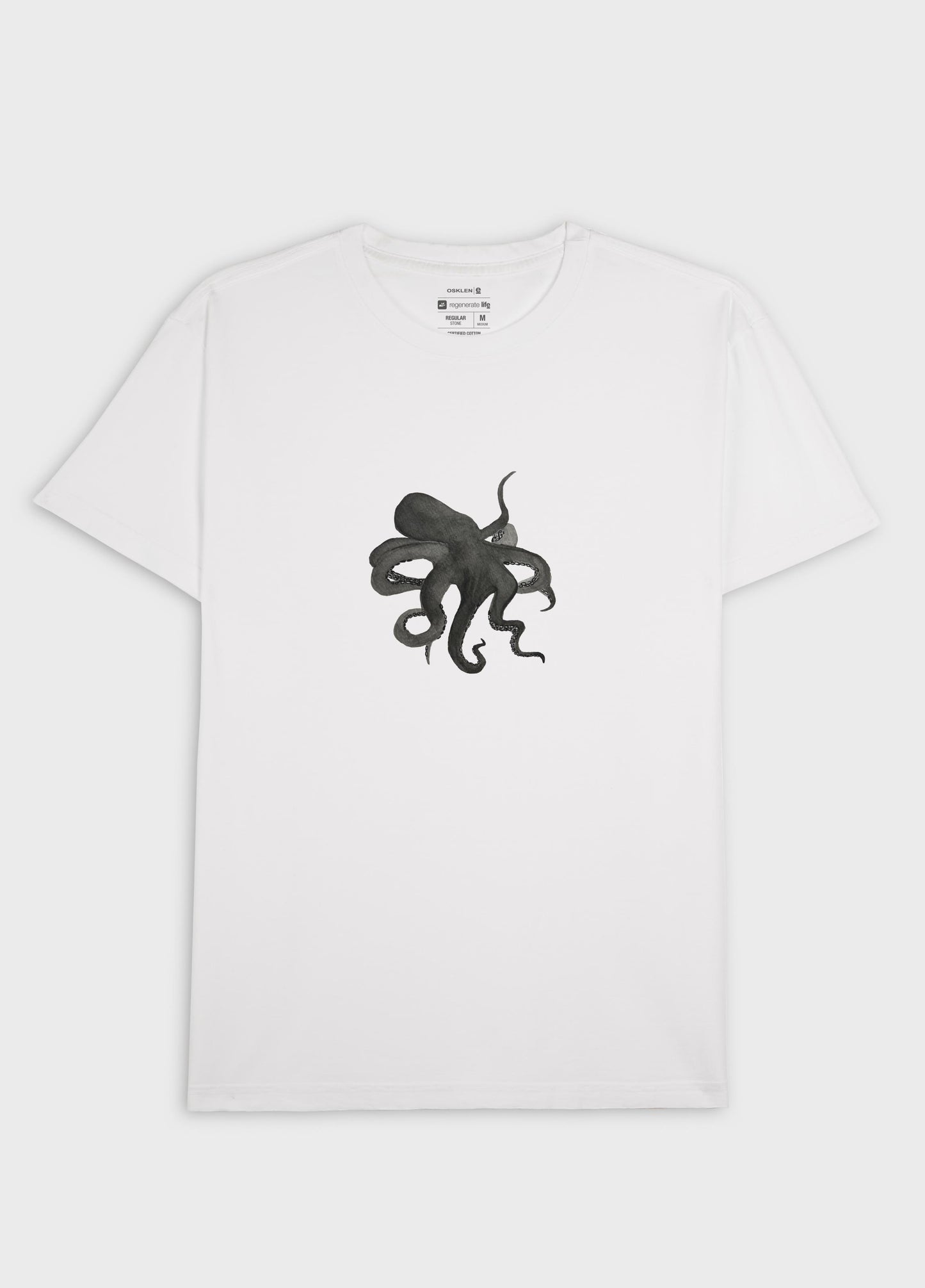 T-SHIRT STONE OCTOPUS MC