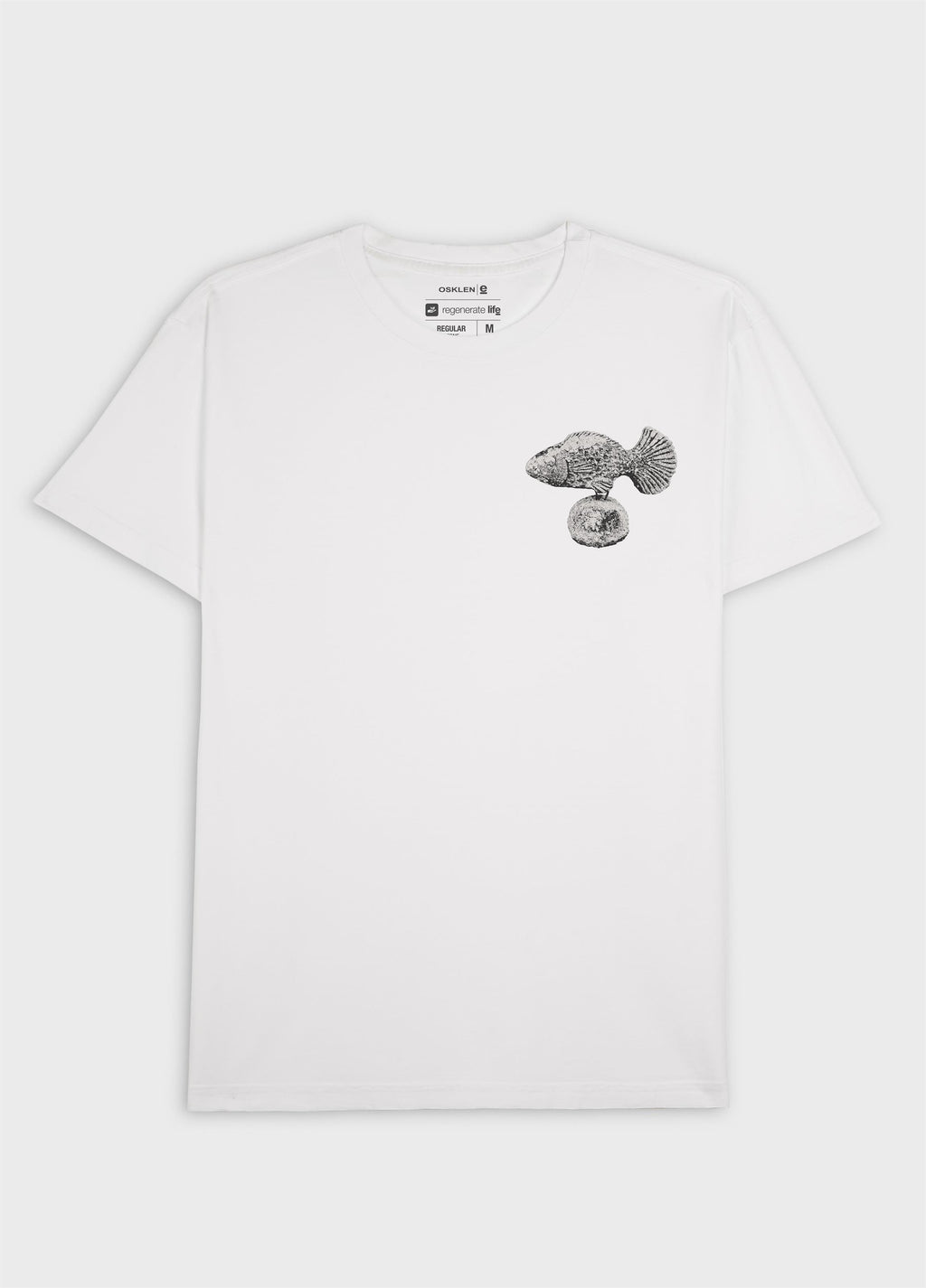 T-SHIRT STONE PEIXE PEDRA MC