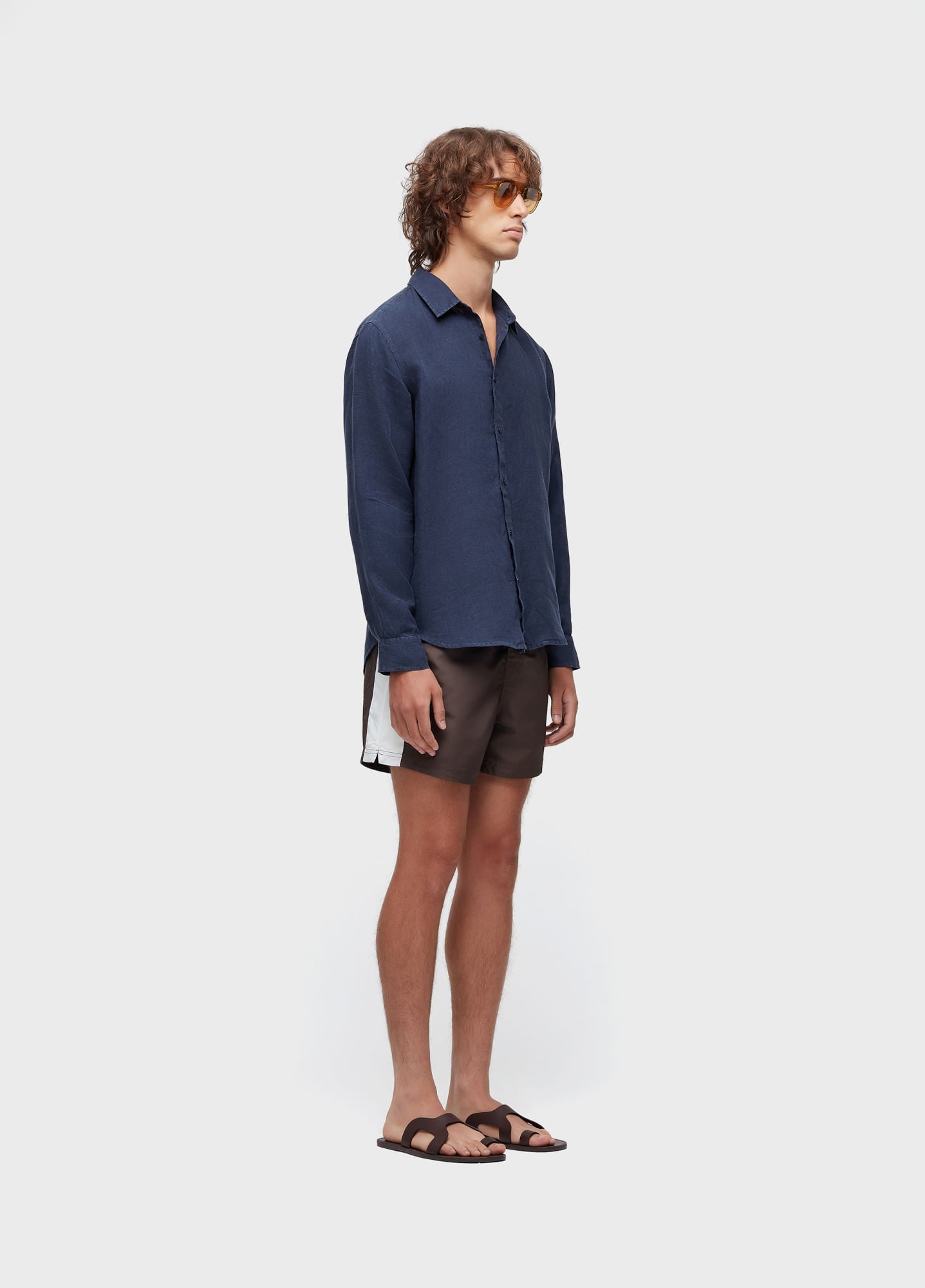 CAMISA CLASSIC LINEN NEW POCKETLESS ML