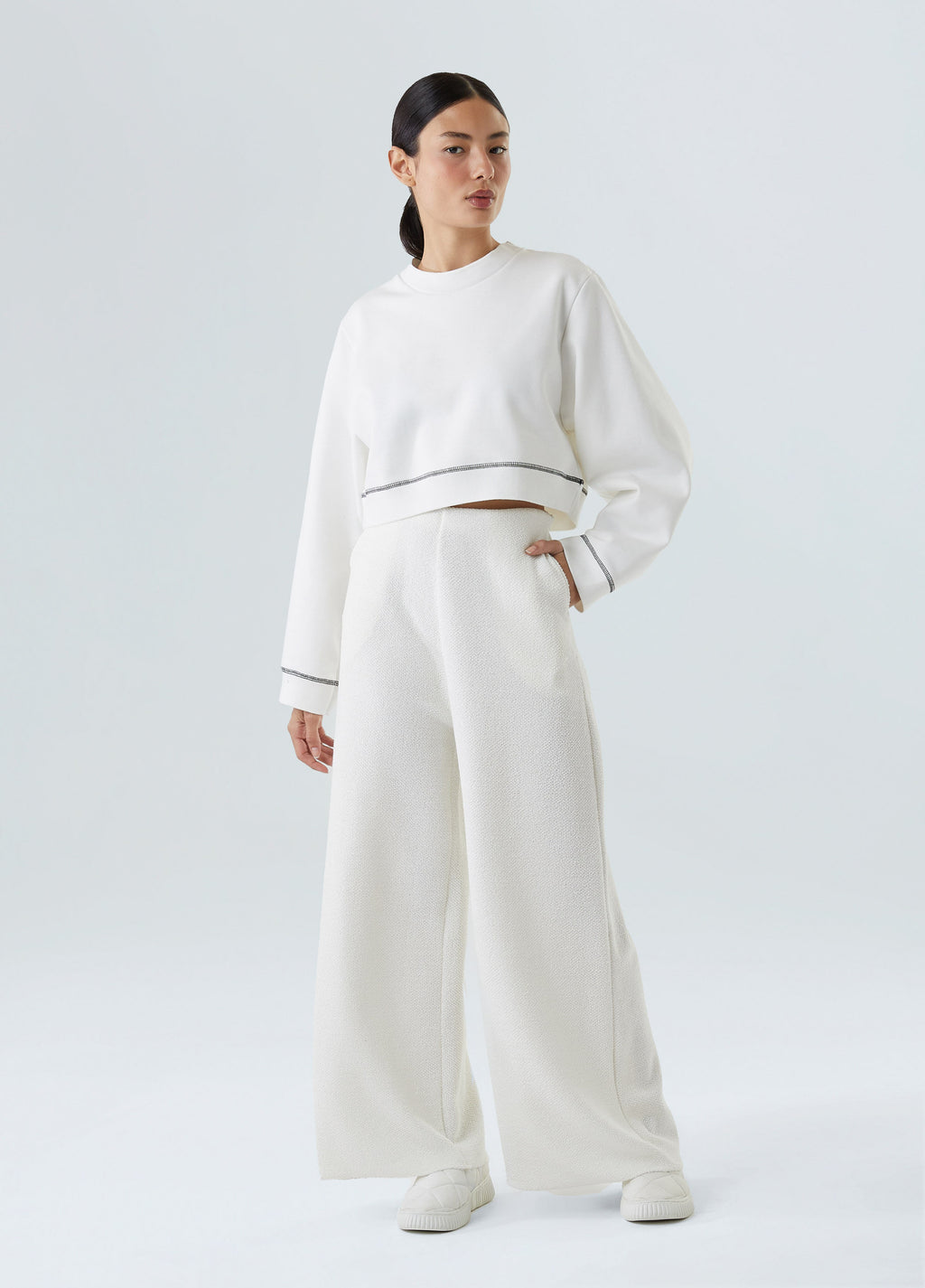 CALCA PANTALONA ECO COMFY OFF-WHITE