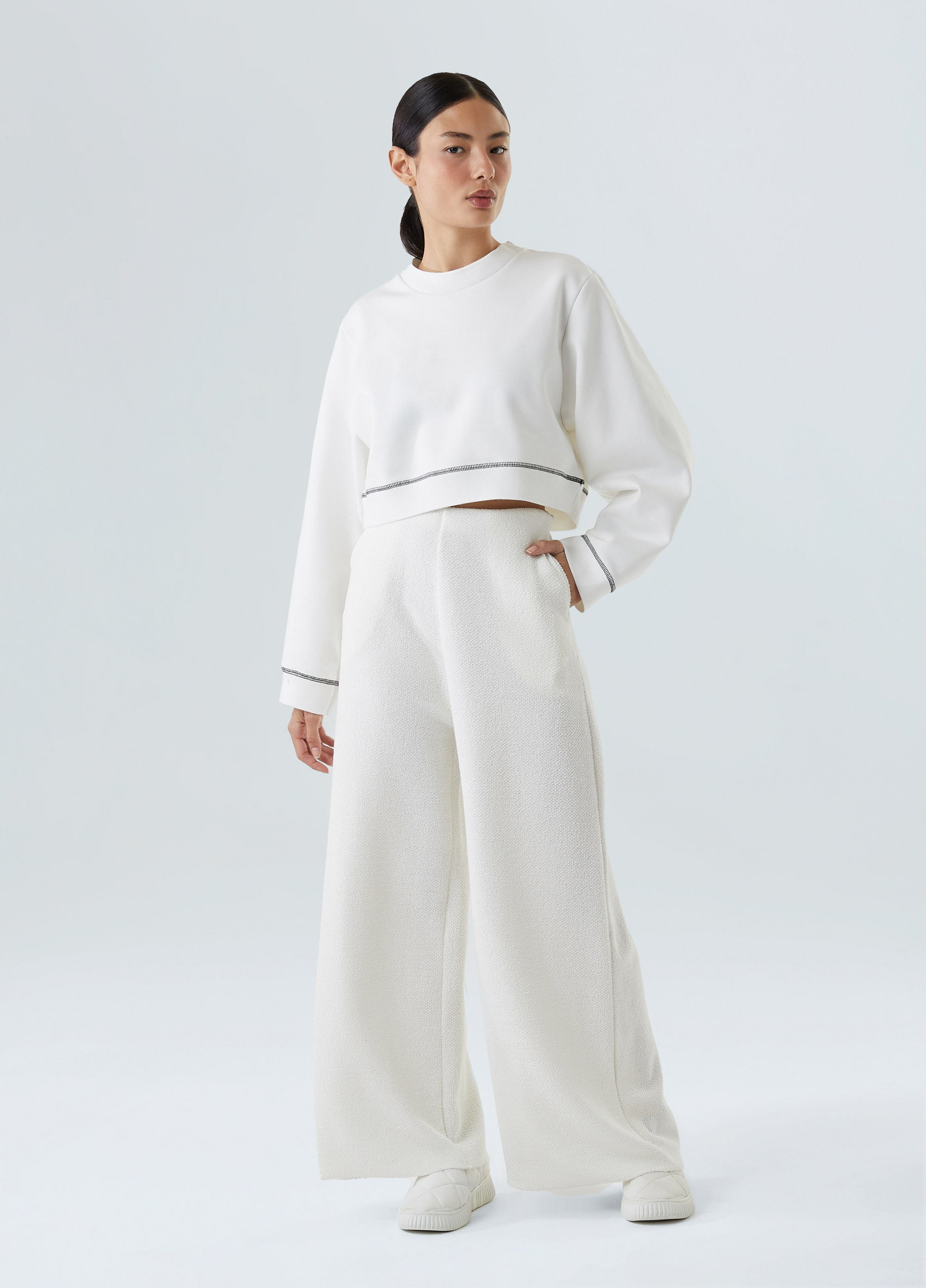 CALCA PANTALONA ECO COMFY OFF-WHITE