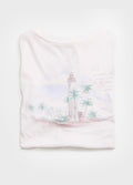 T-SHIRT AQUARELA FAROL BRANCO