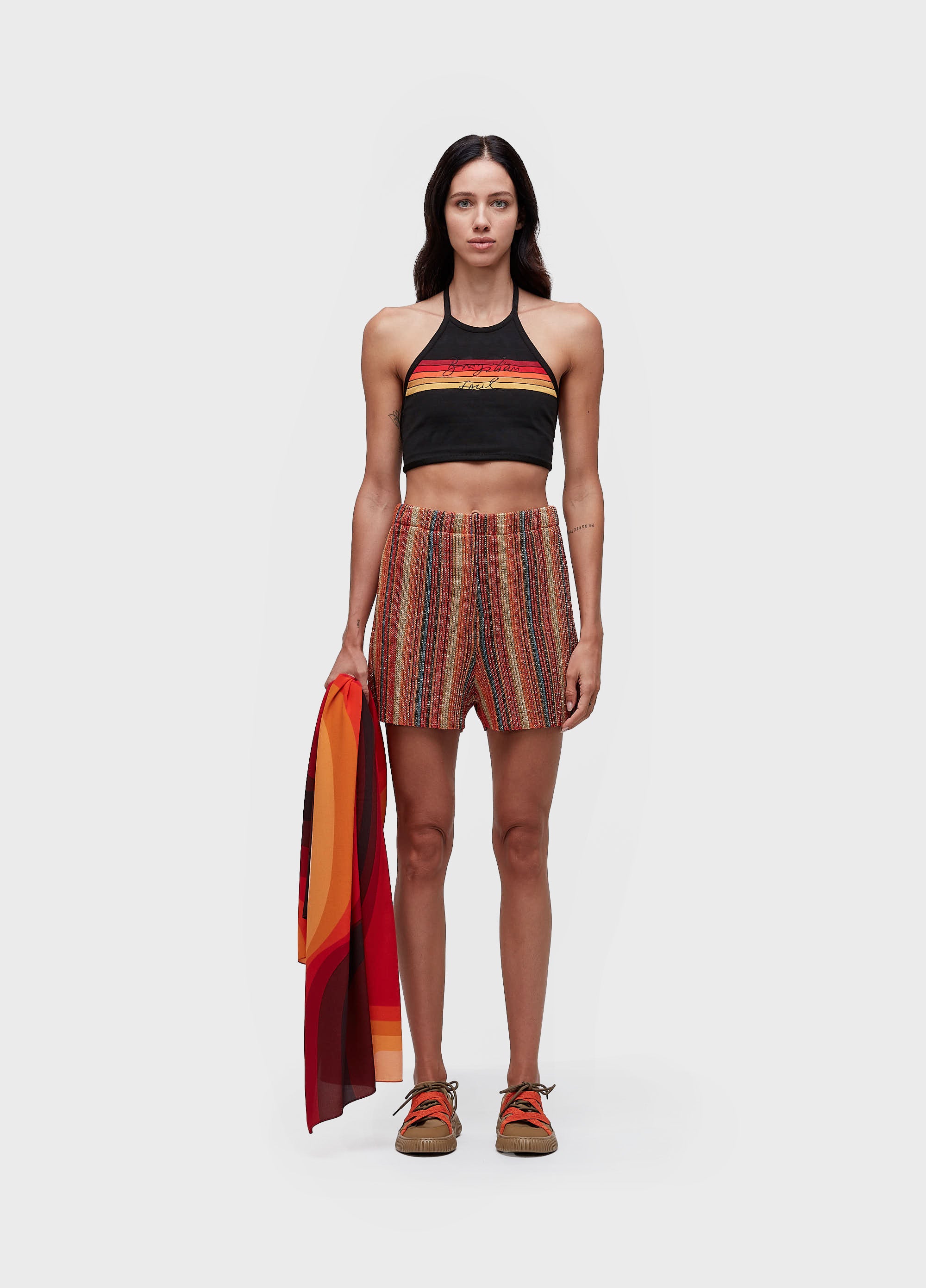 SHORT TRICOT LISTRAS