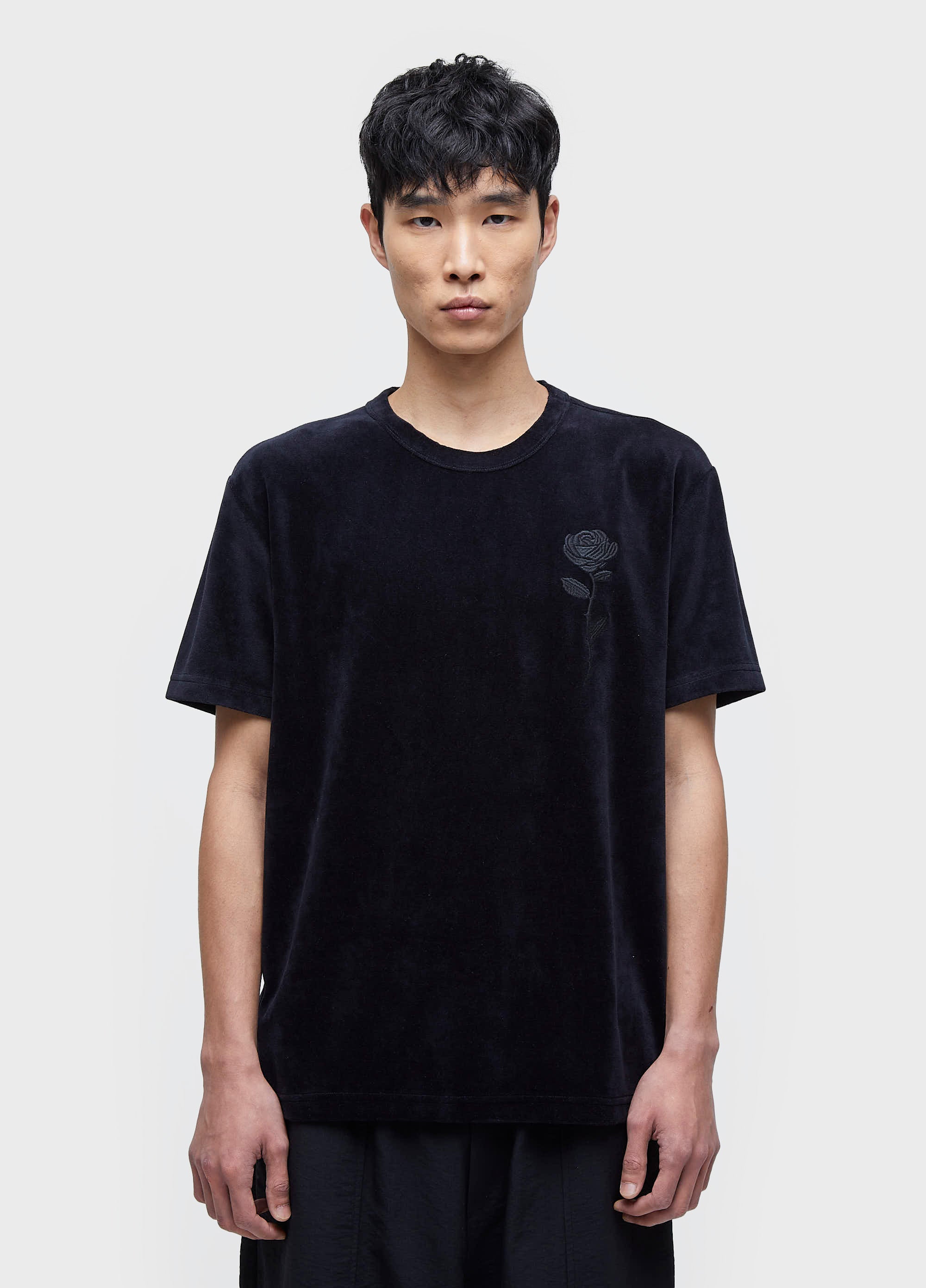 T-SHIRT VELVET ROSE MC