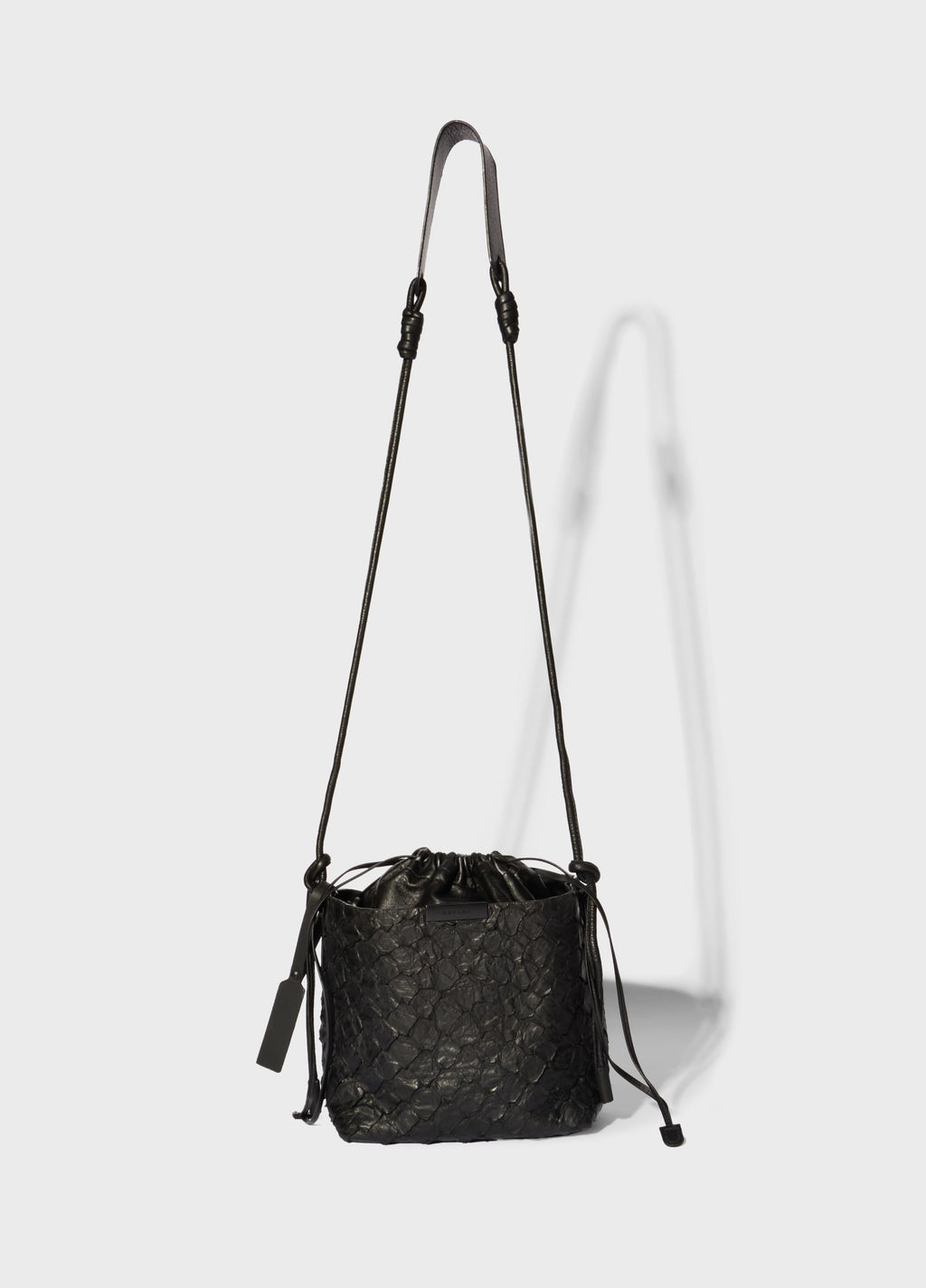 BOLSA PIRARUCU CURIMBO PRETO