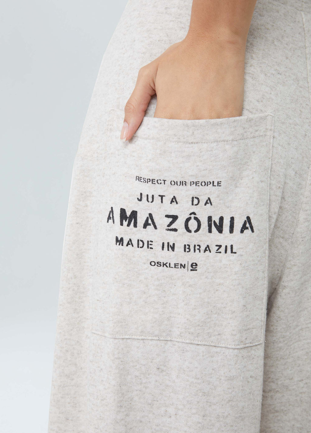 CALÇA MOLETOM JUTA DA AMAZÔNIA