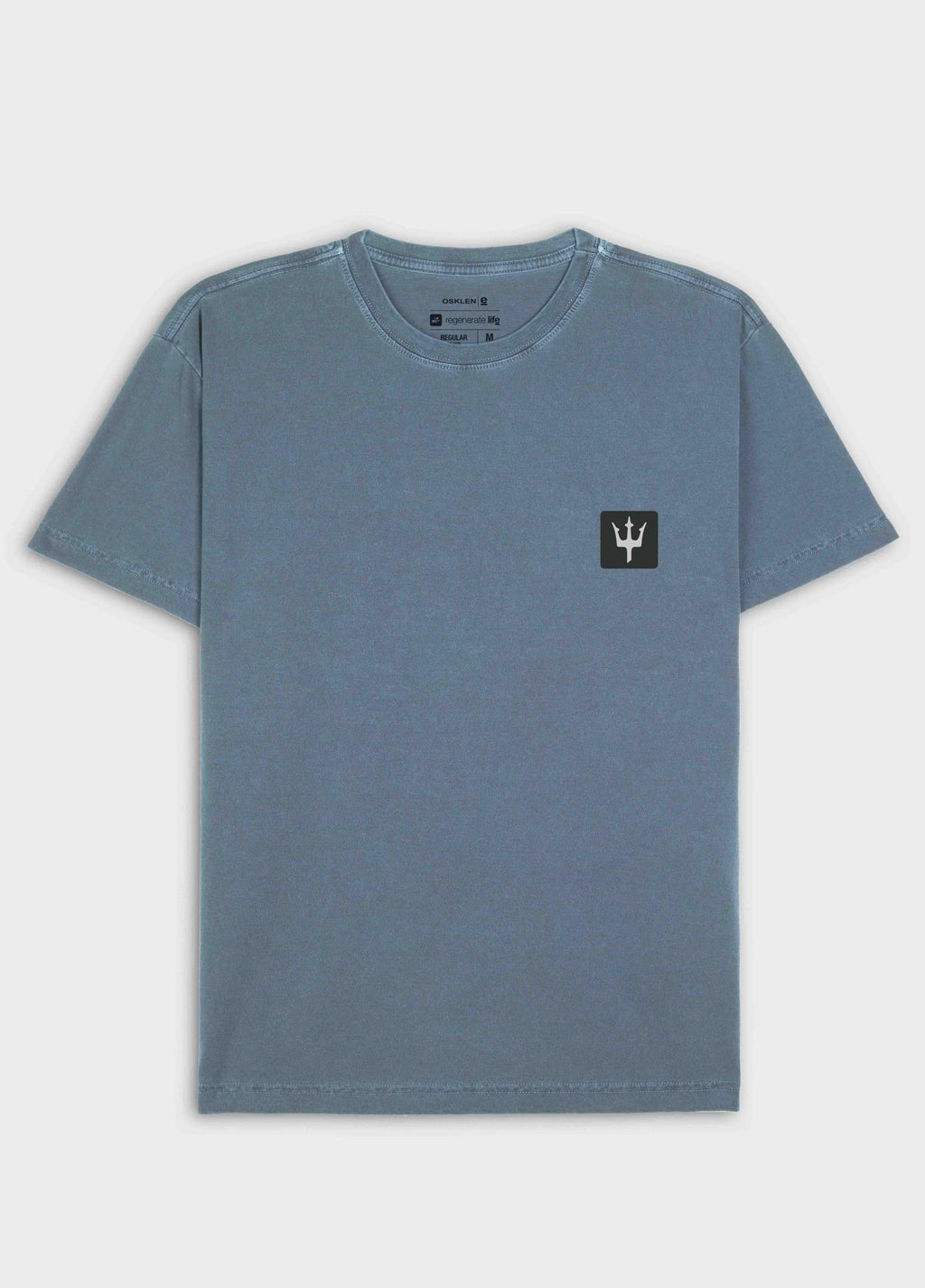T-SHIRT STONE TRIDENTE MINI MC AZUL MAR