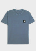 T-SHIRT STONE TRIDENTE MINI MC AZUL MAR