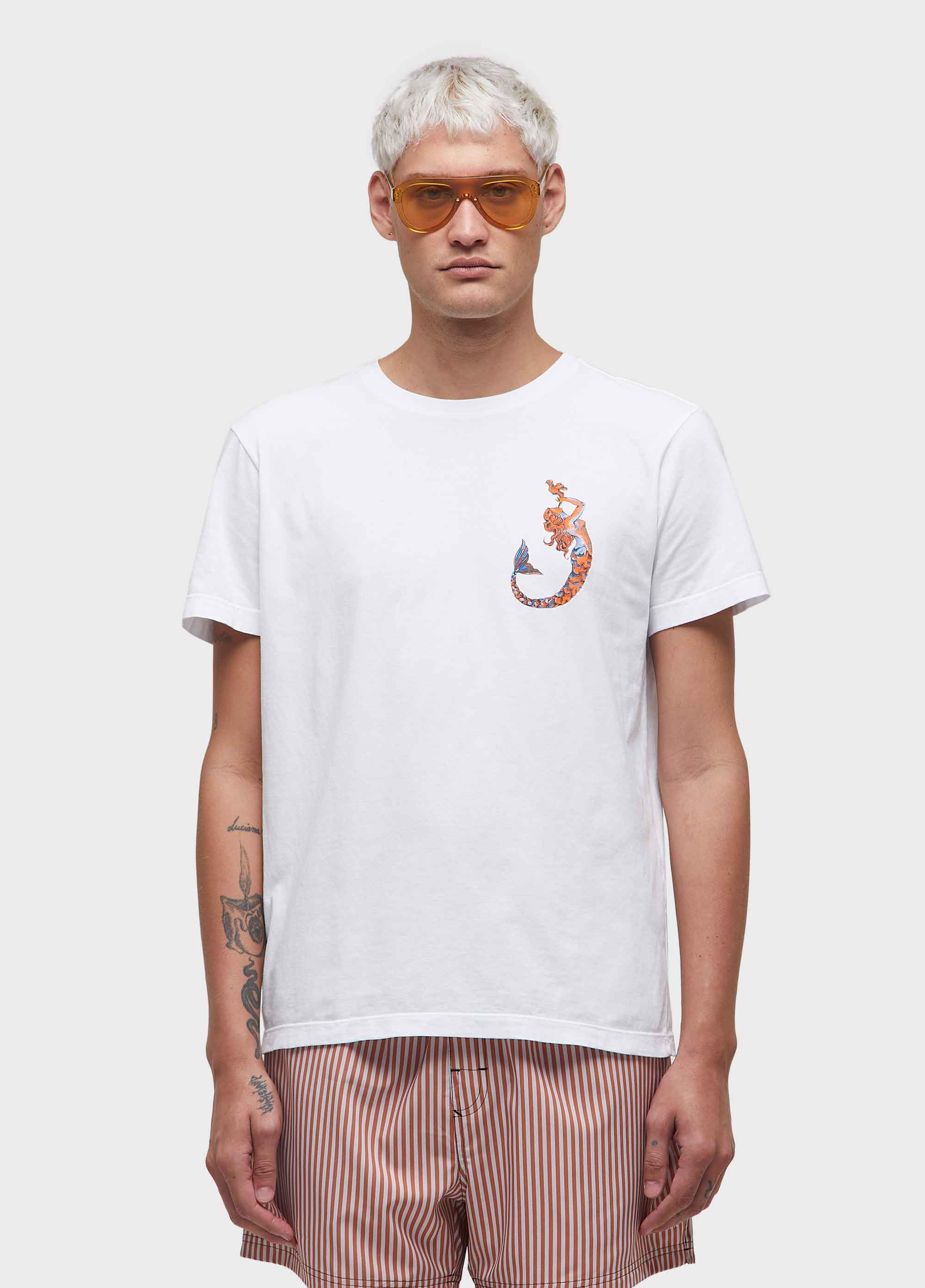 T-SHIRT STONE MERMAID COLORS MC
