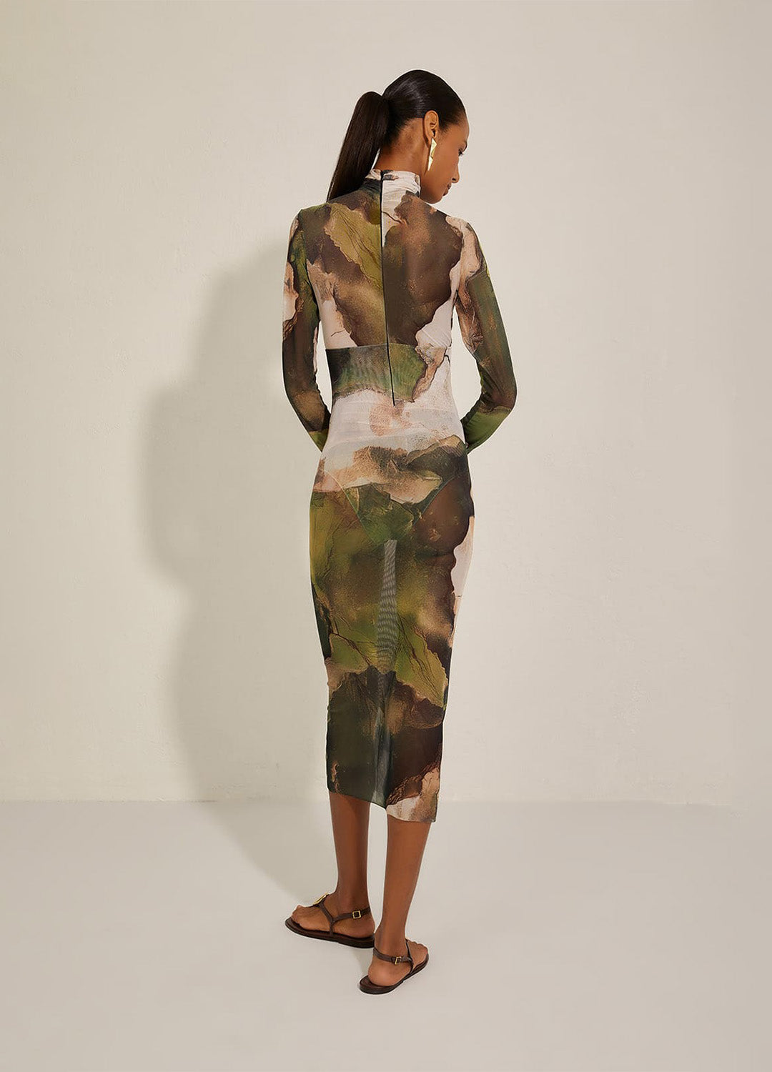 VESTIDO TULE CAMOUFLAGE