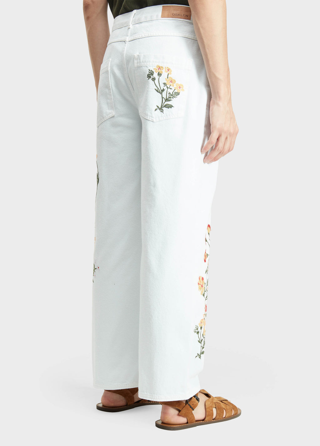 CALÇA OVER COTTON FLOWERS