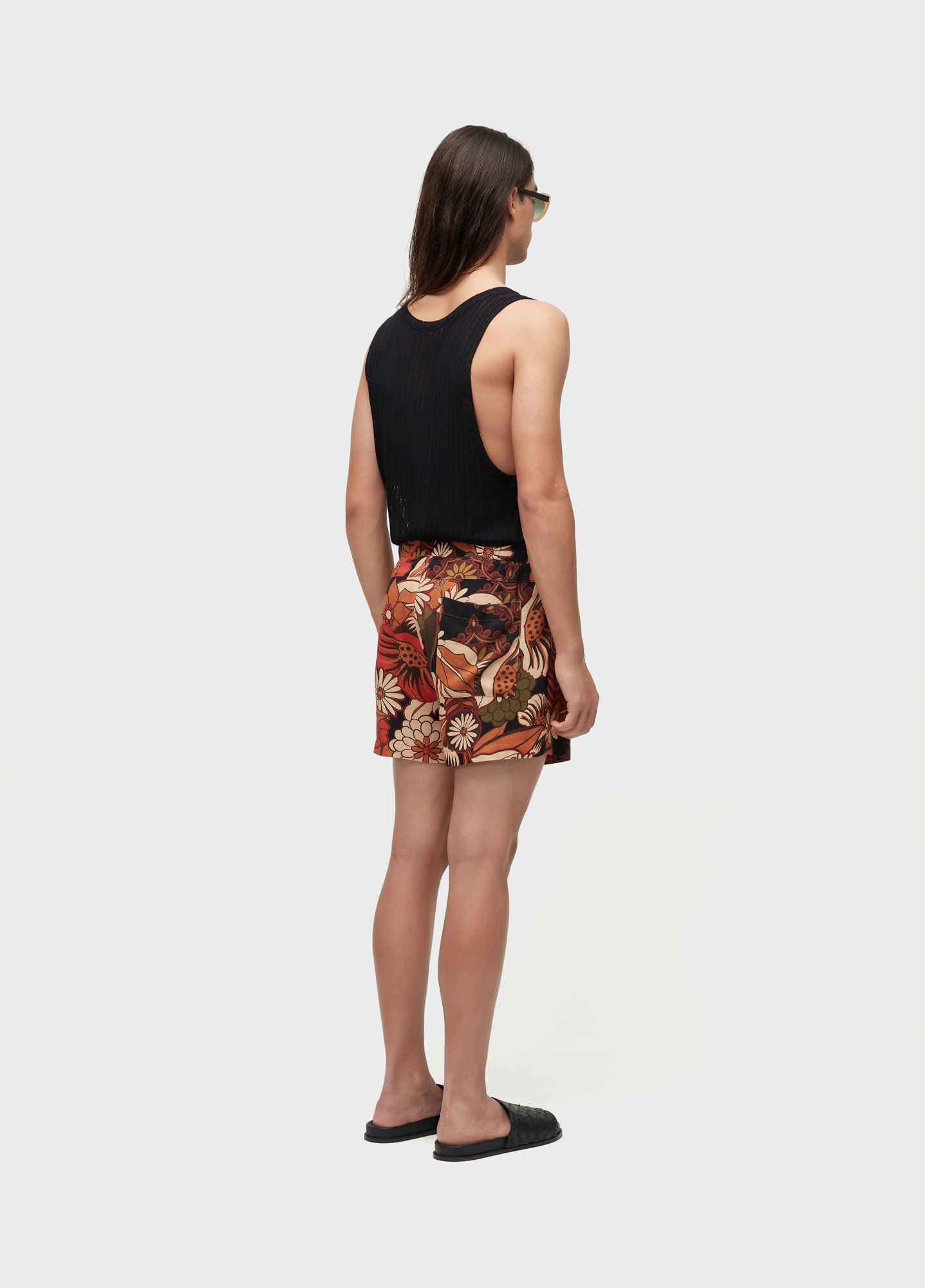 SHORT PJ GARDEN DARK