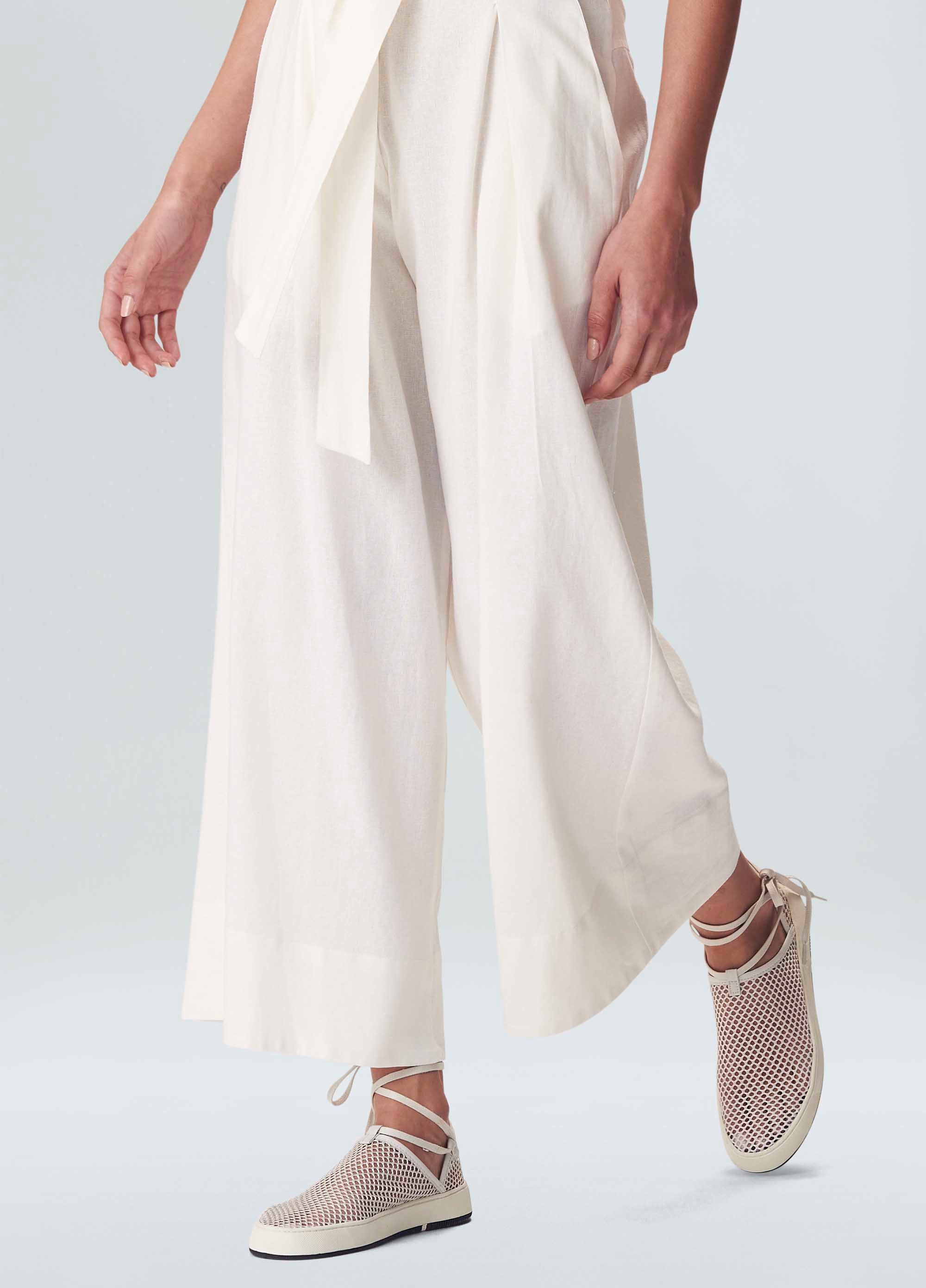CALÇA PREGAS LINEN