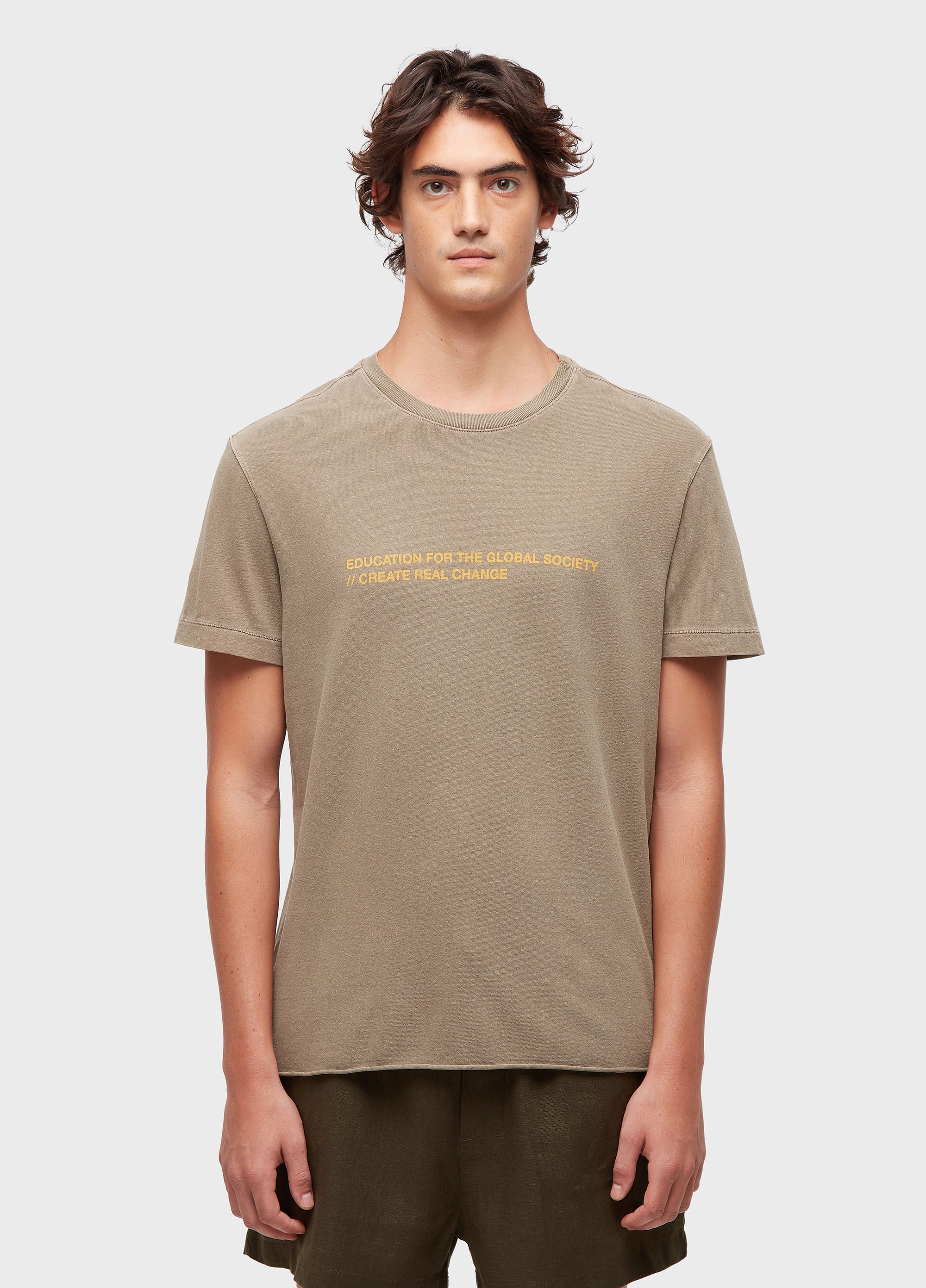 T-SHIRT DOUBLE GLOBAL EDUCATION MC
