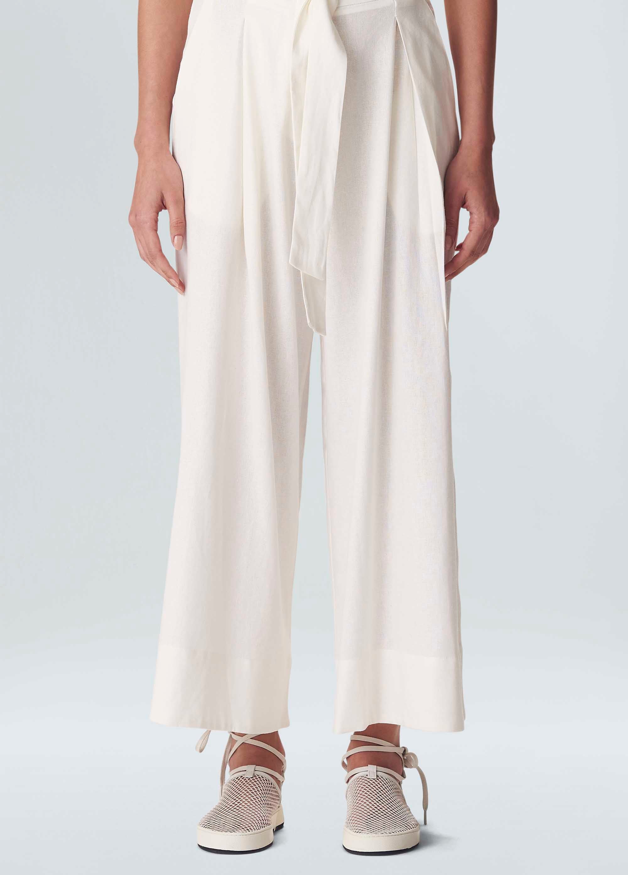 CALÇA PREGAS LINEN