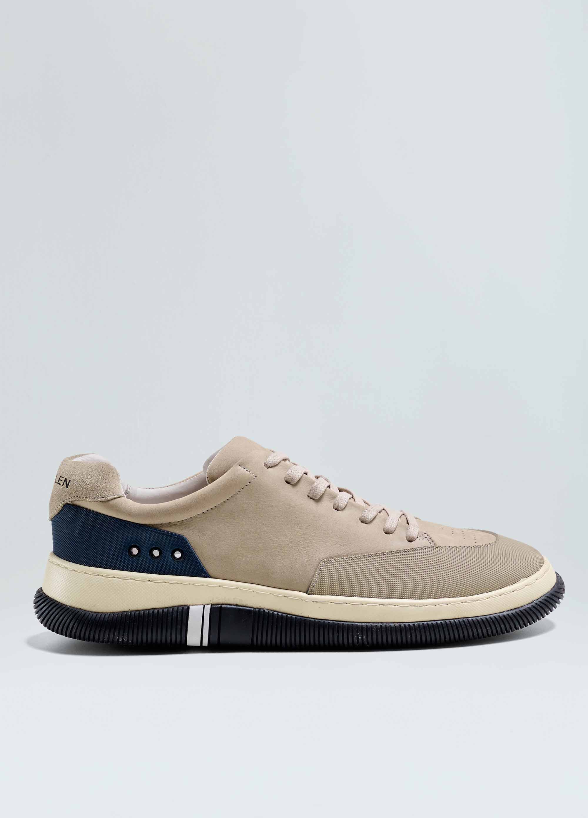 TENIS HYBRID LACES NOBUCK MASC GELO/MARINHO
