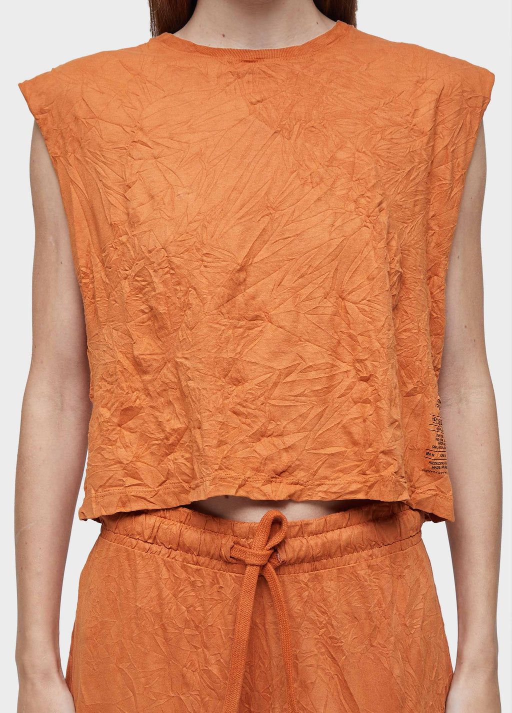 SLEEVELESS FEM WRINKLE COLOR