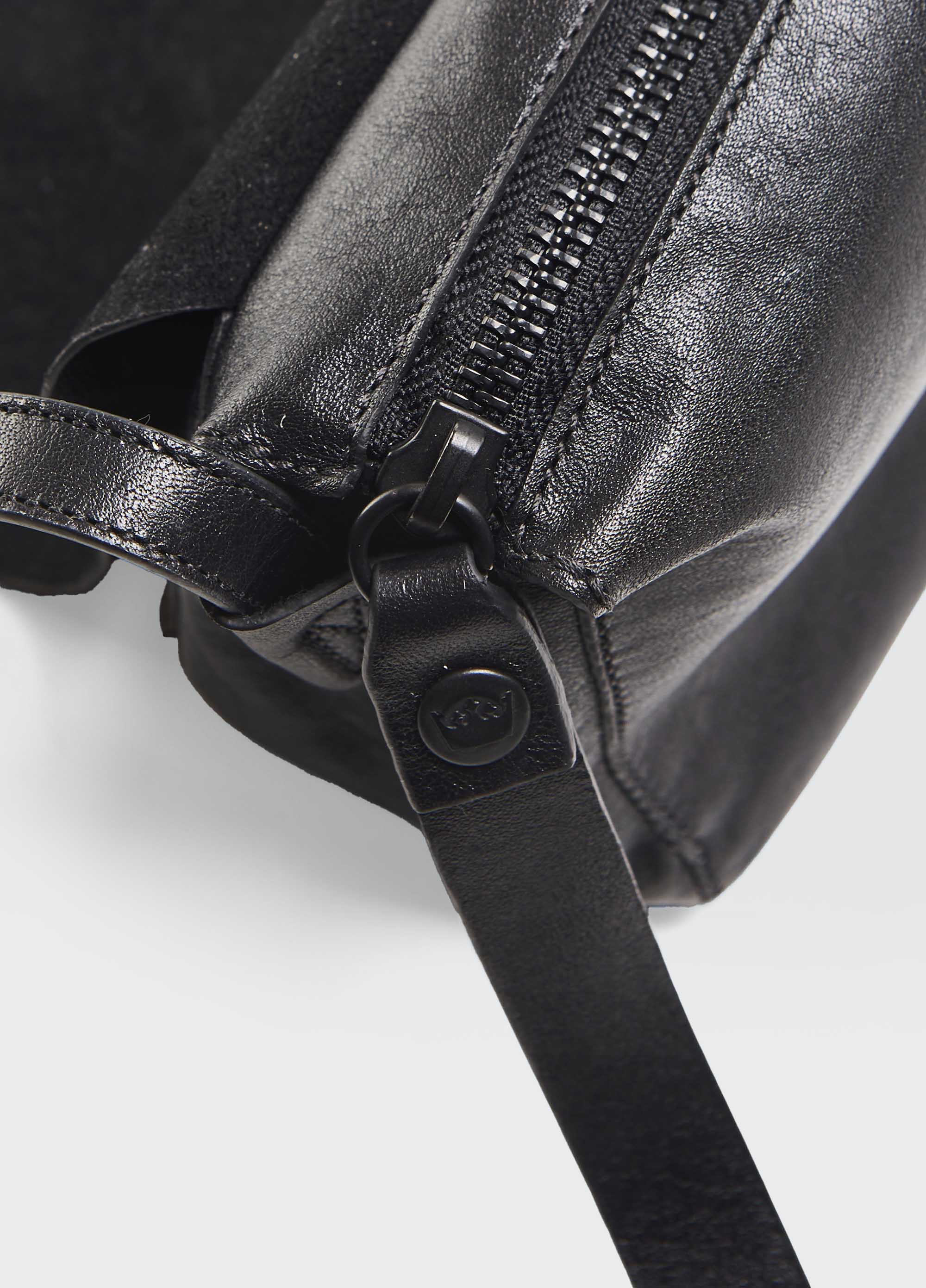 MINI LEATHER CROSSBODY E-BASICS BAG