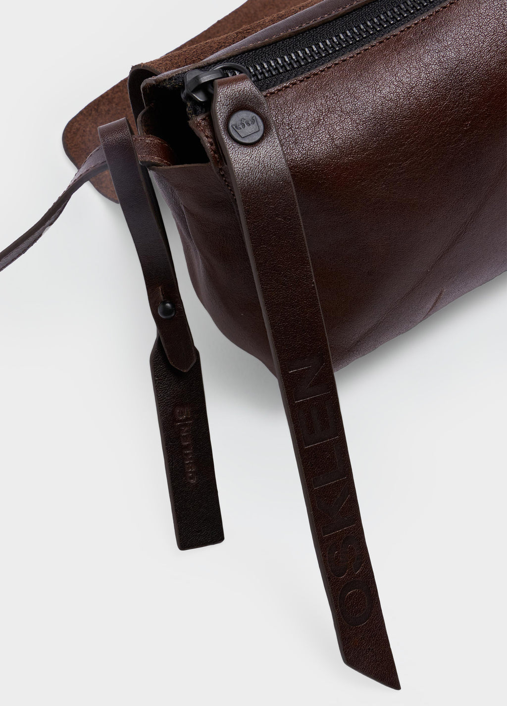 MINI LEATHER CROSSBODY E-BASICS BAG
