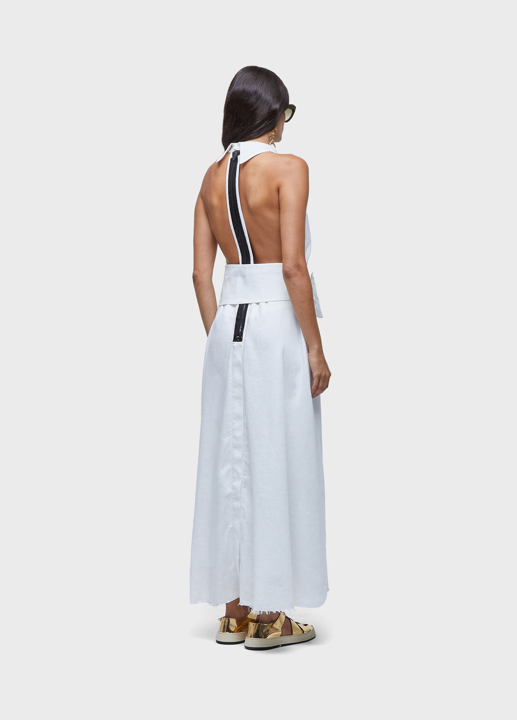 VESTIDO LONGO SMOKING