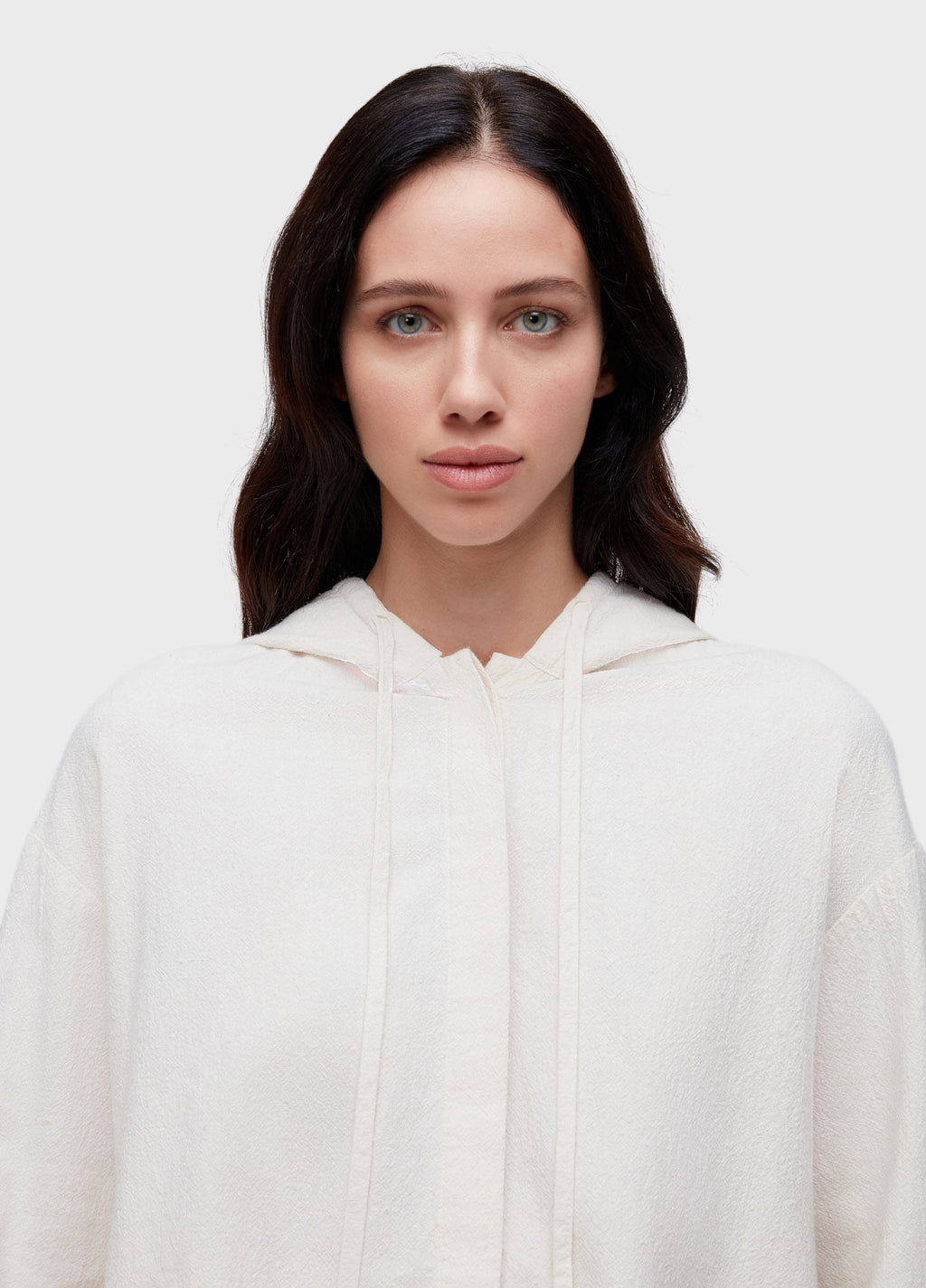 CAMISA BORDADO CONCHA OFF-WHITE