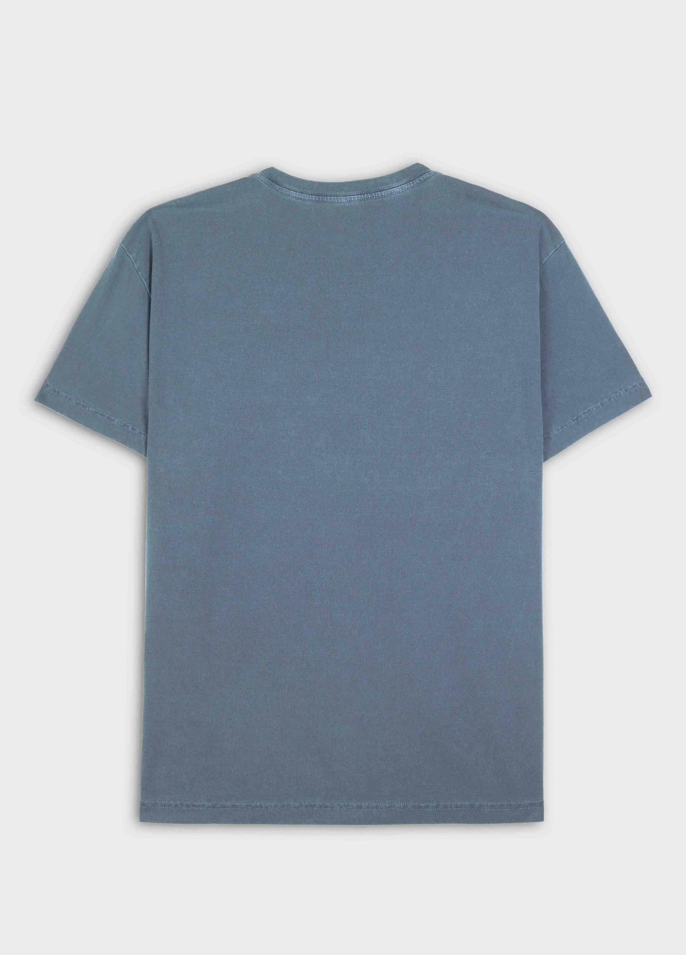 T-SHIRT STONE TRIDENTE MINI MC AZUL MAR