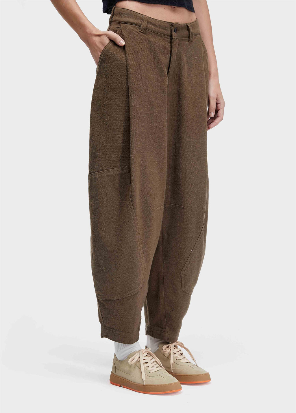 CALÇA PREGAS ORGANIC COTTON