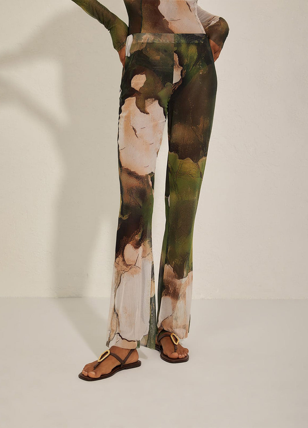 CALÇA TULE CAMOUFLAGE