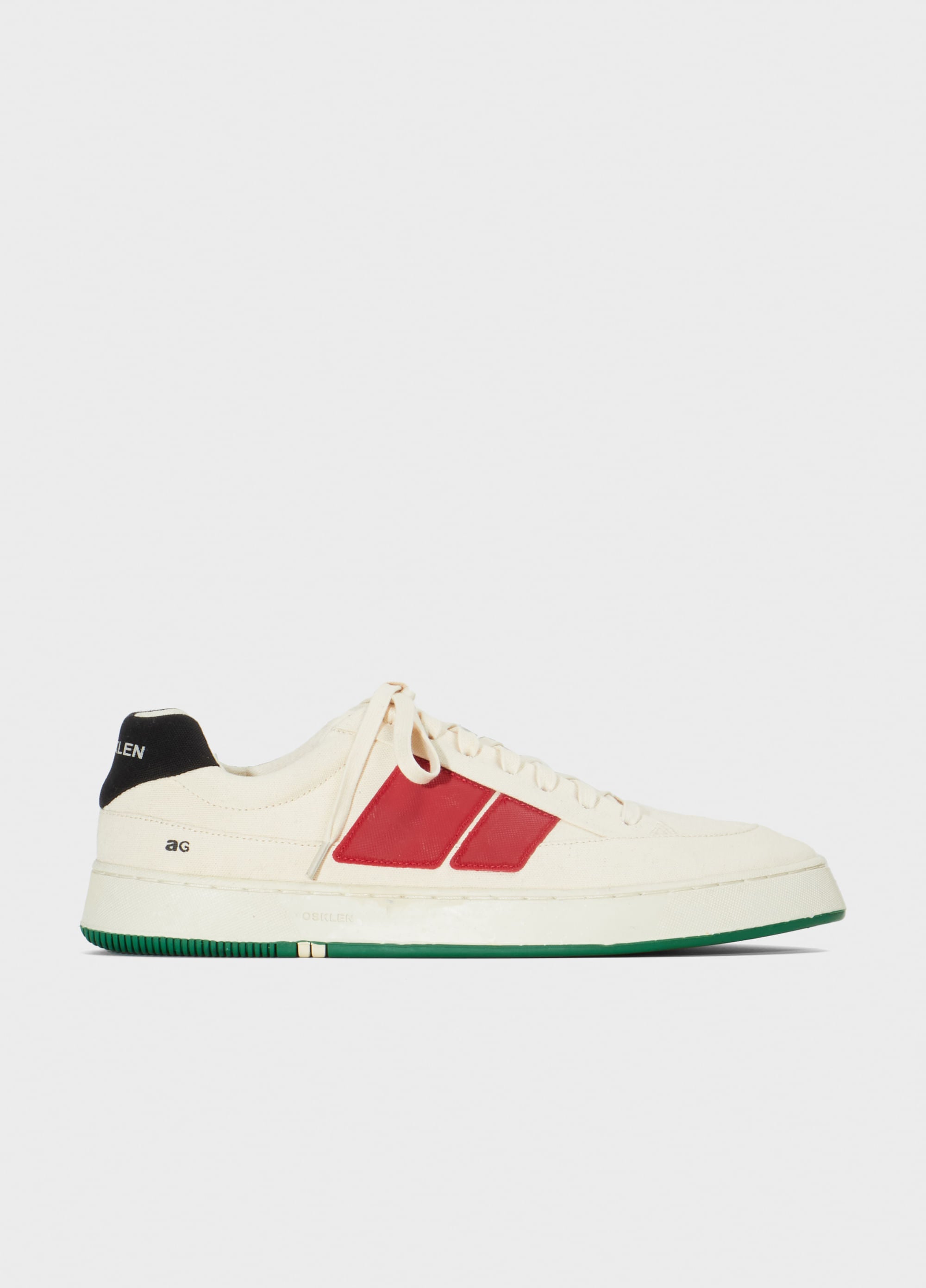 CANVAS AG SNEAKER M CRU/VERMELHO