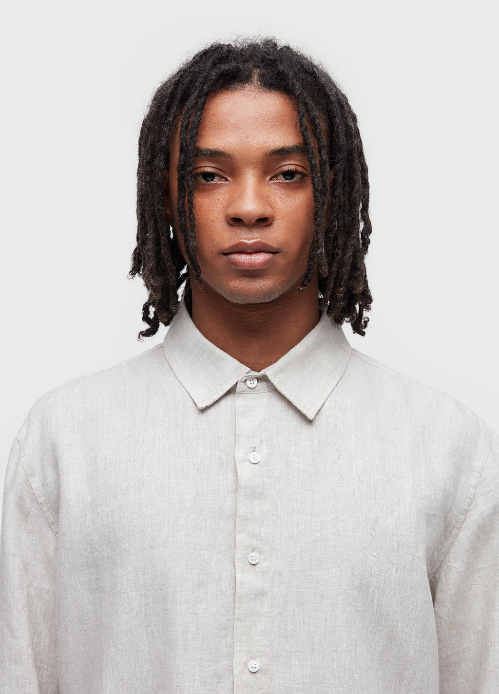 CAMISA CLASSIC LINEN ML SEM BOLSO