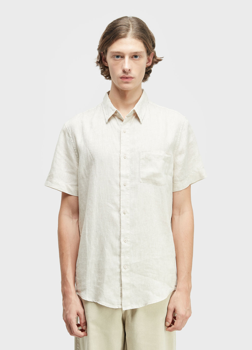 CAMISA CLASSIC LINEN MC