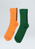MEIA VERTICAL LONG STRIPE COLOR
