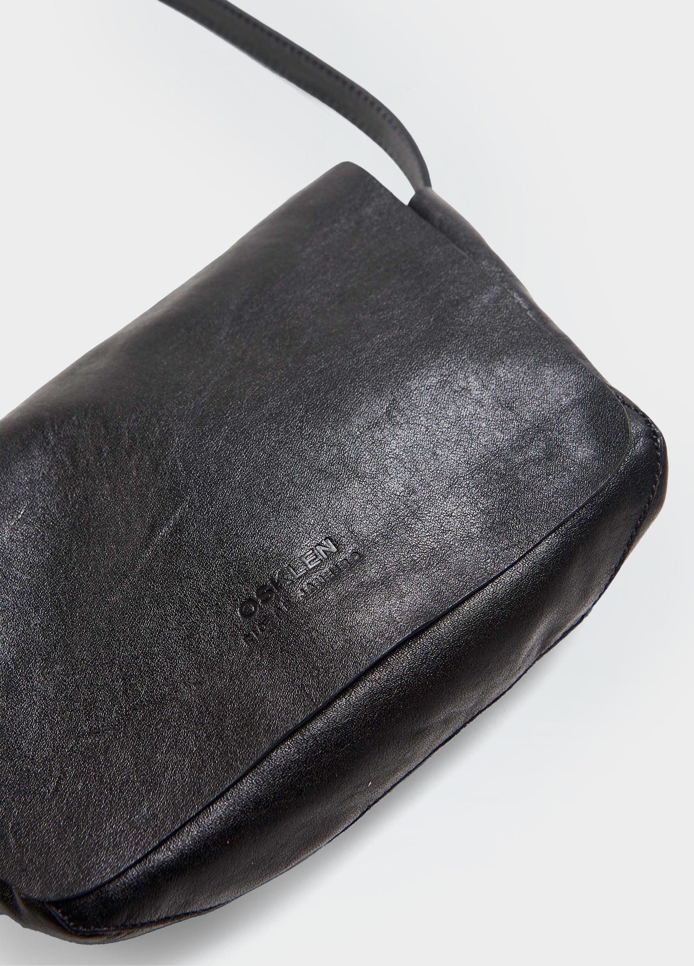 MINI LEATHER CROSSBODY E-BASICS BAG