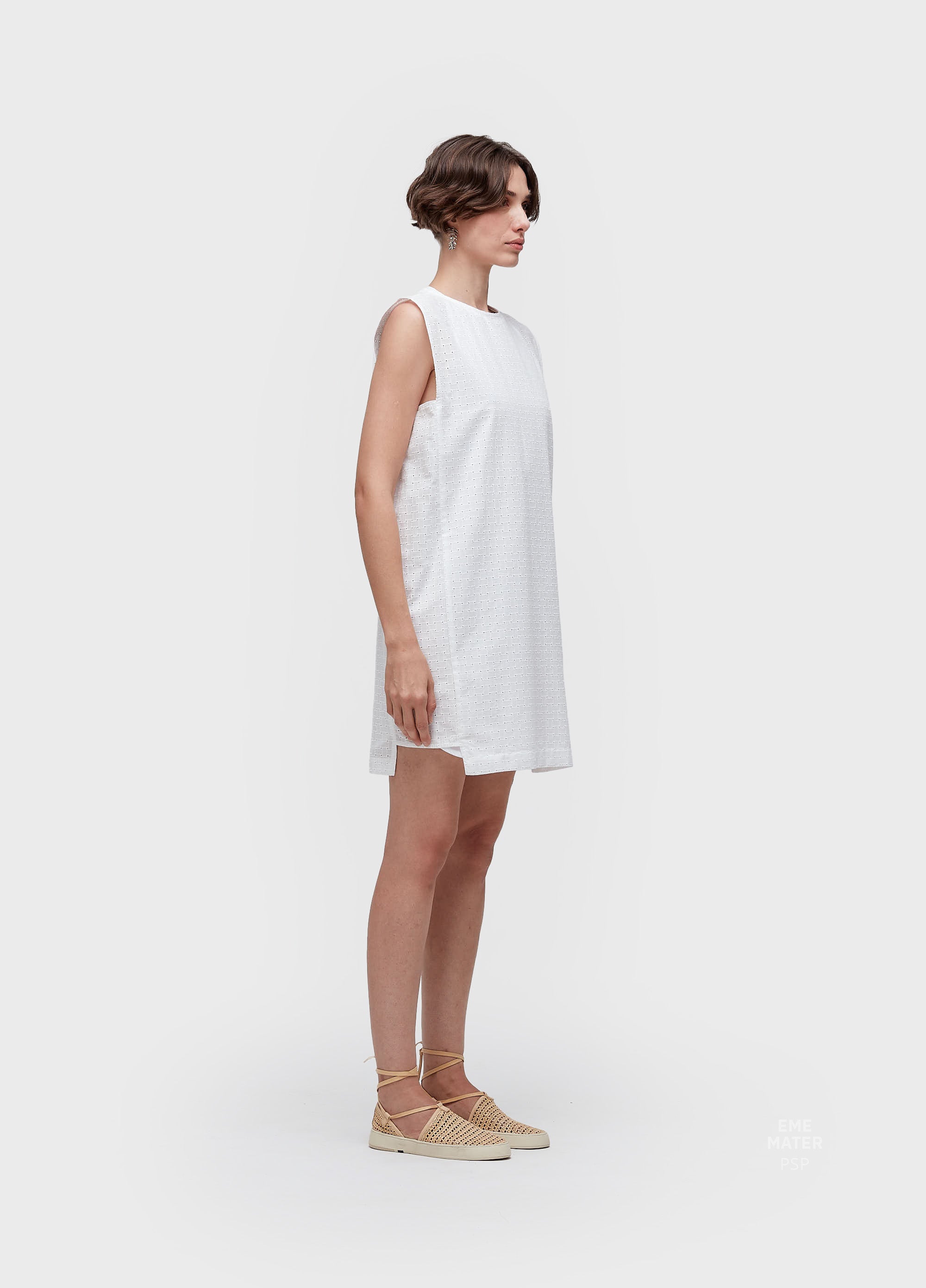 VESTIDO CURTO LAISE OFF-WHITE