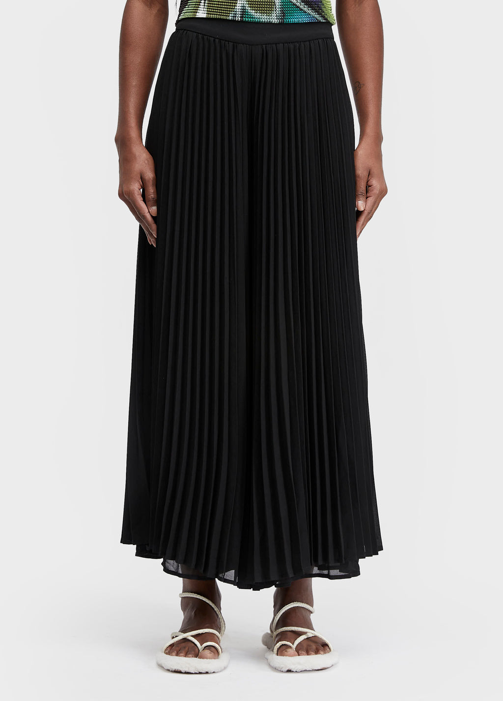 CALÇA PANTALONA PLISSADO