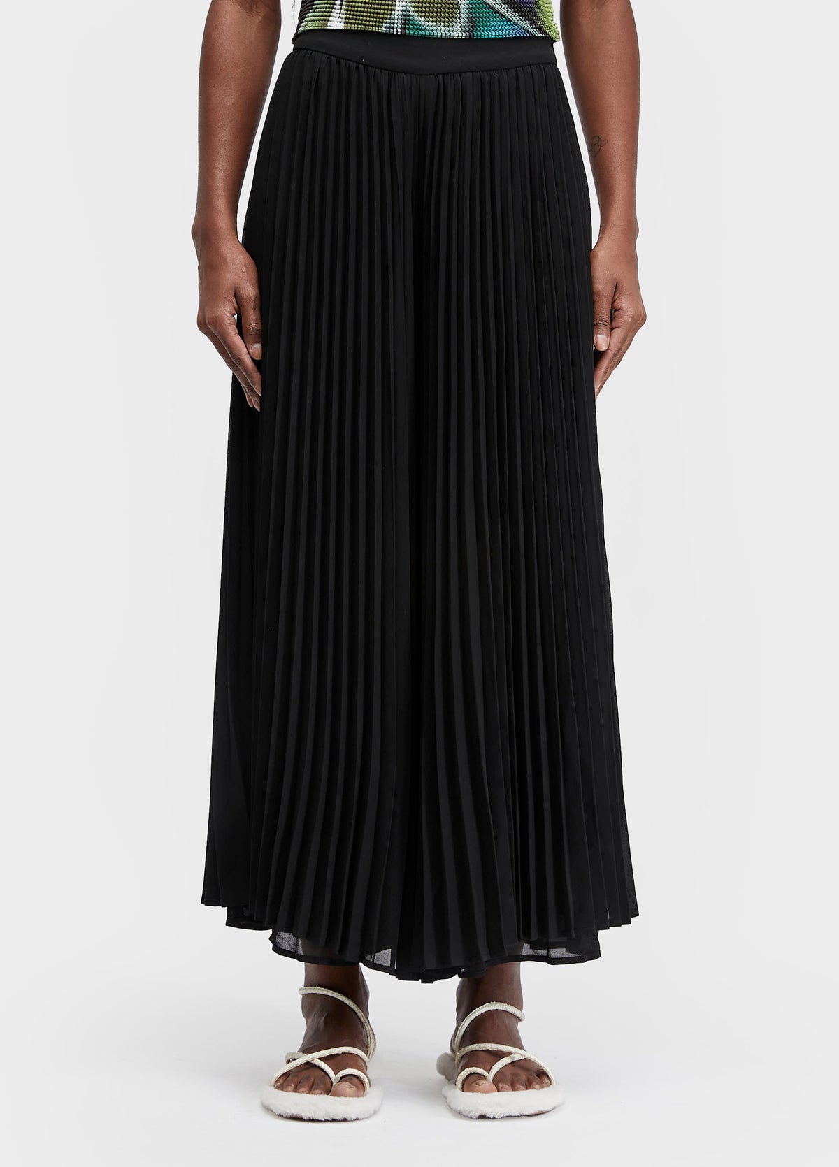 CALÇA PANTALONA PLISSADO