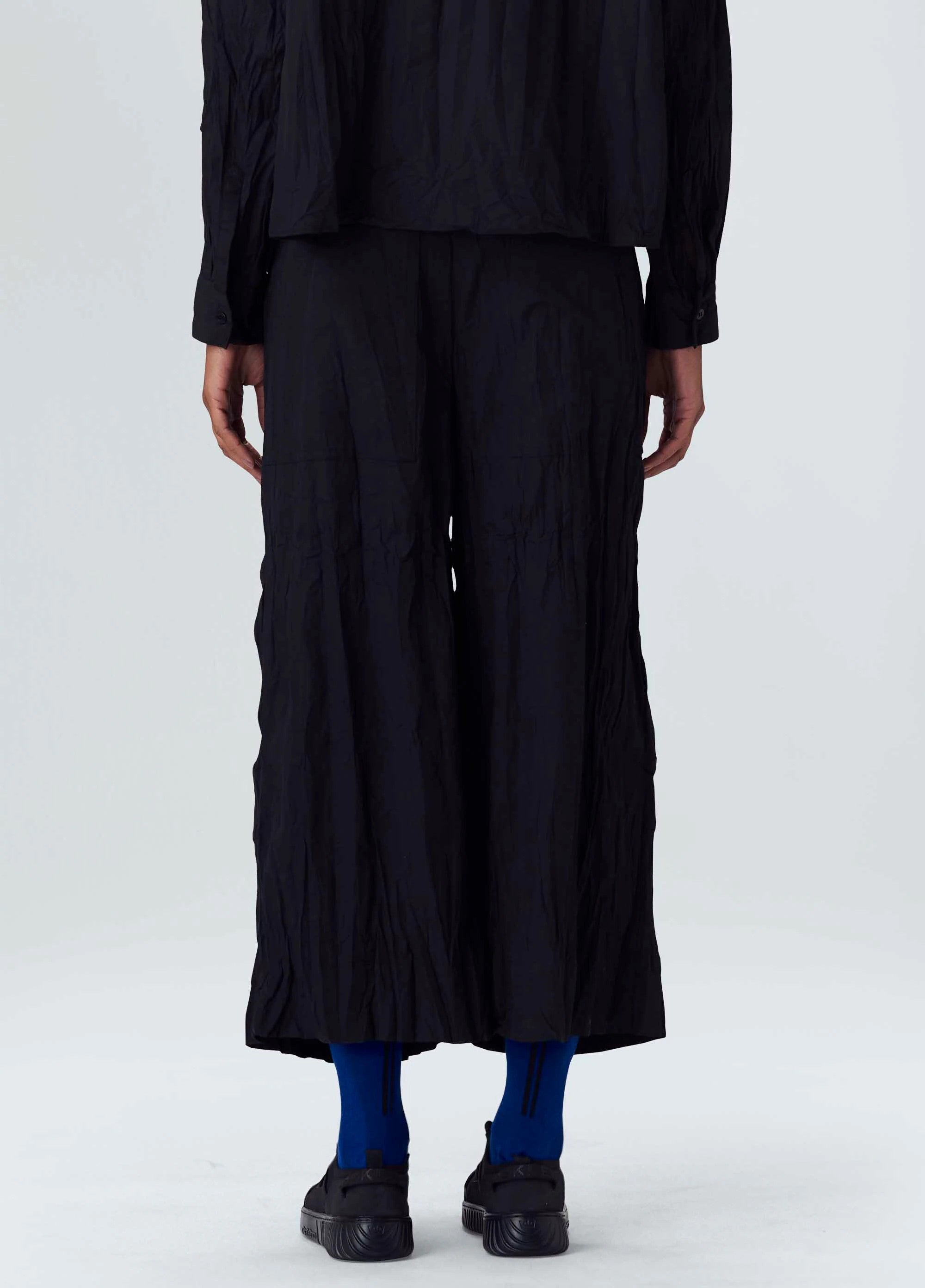 CALÇA TRICOLINE WRINKLED