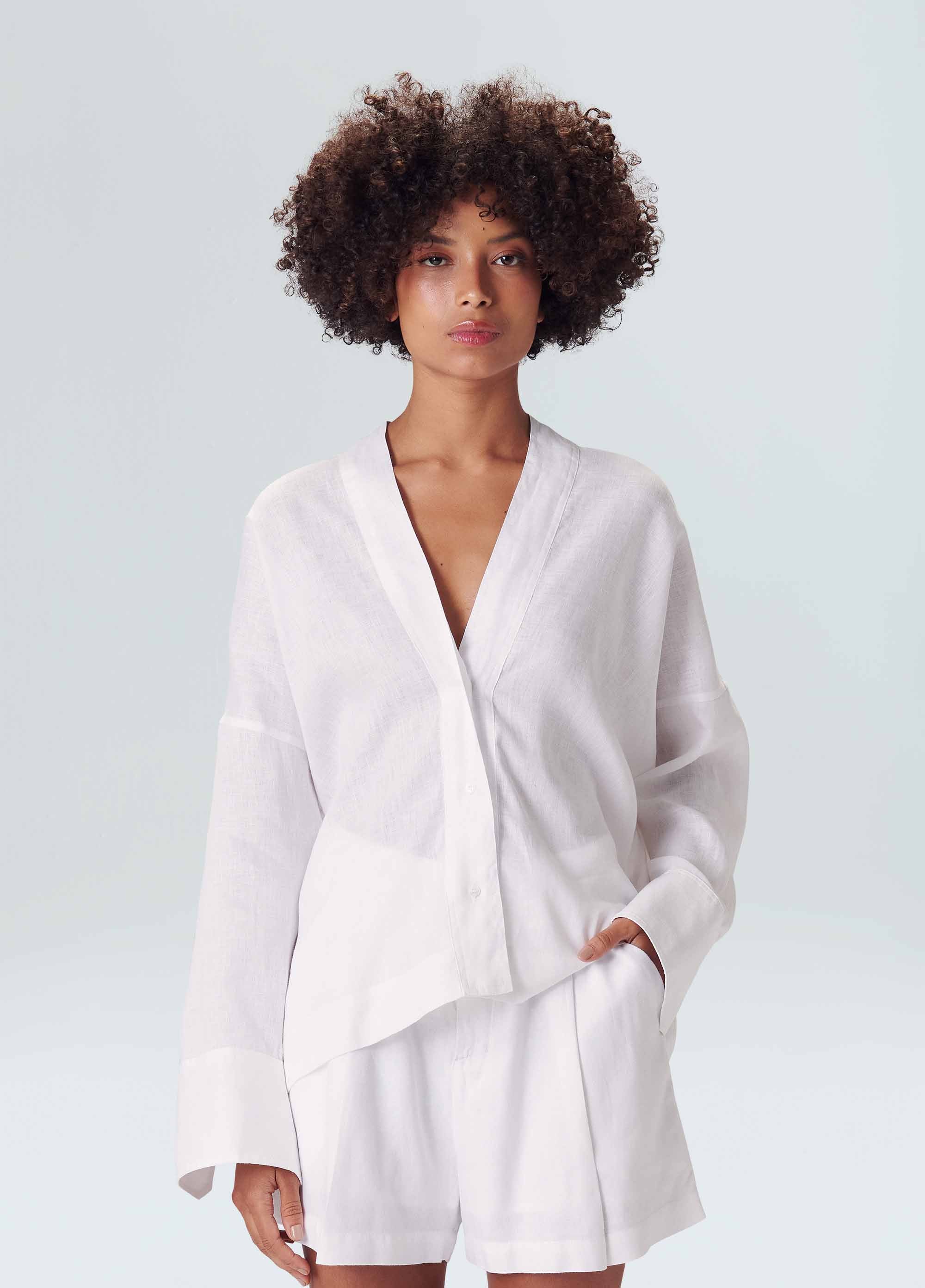 CAMISA MANGA LONGA LINEN
