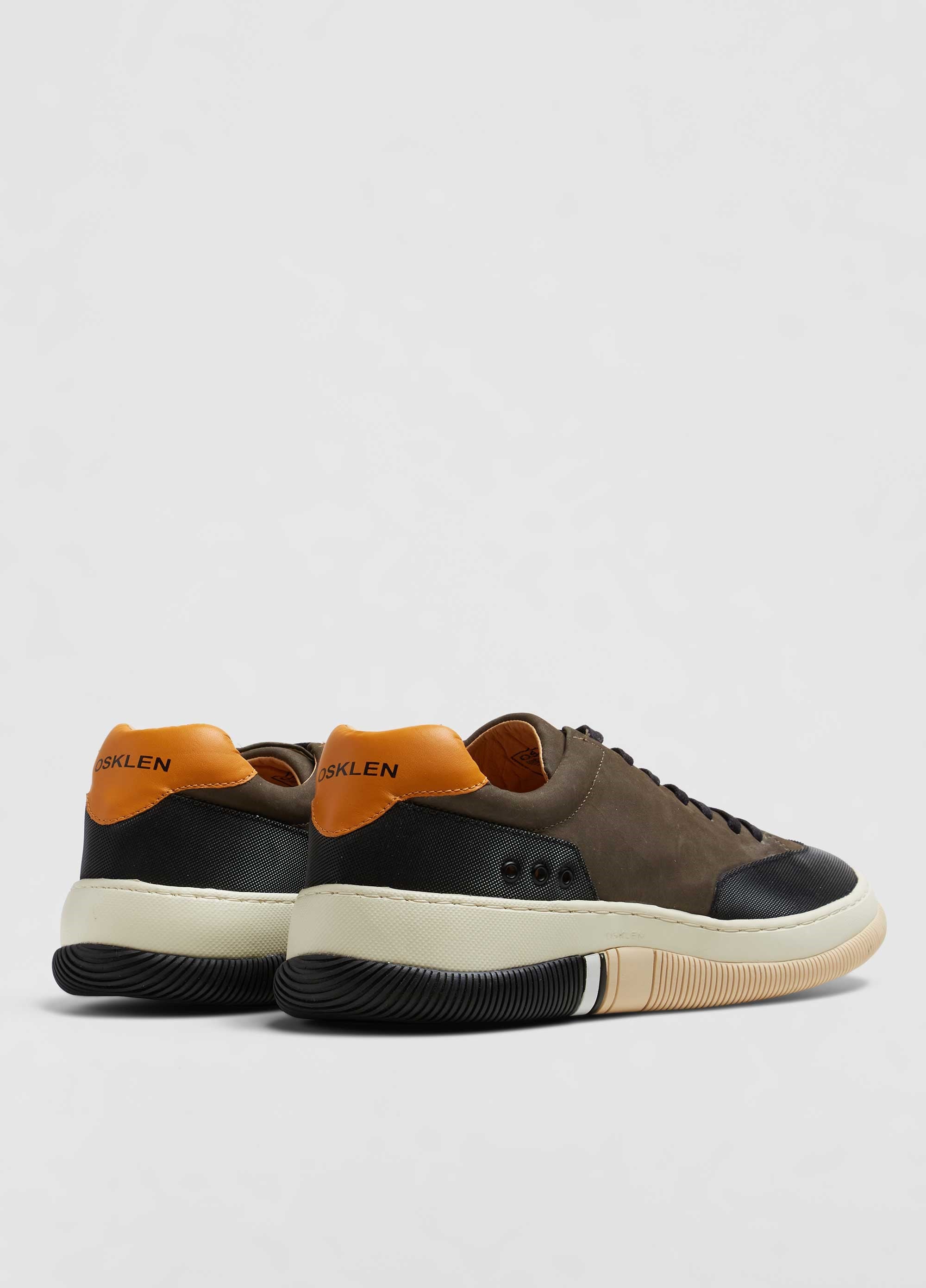 TENIS HYBRID LACES NOBUCK MASC CINZA ESCURO/PRETO/AMARELO