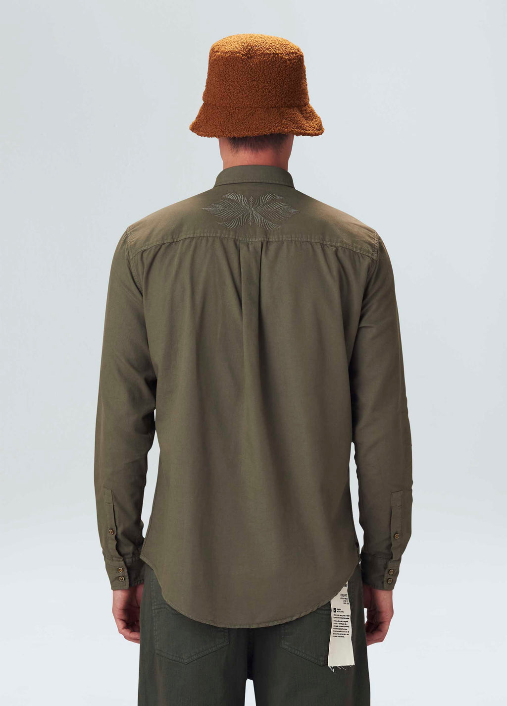 CAMISA BORDADO LEAF ML