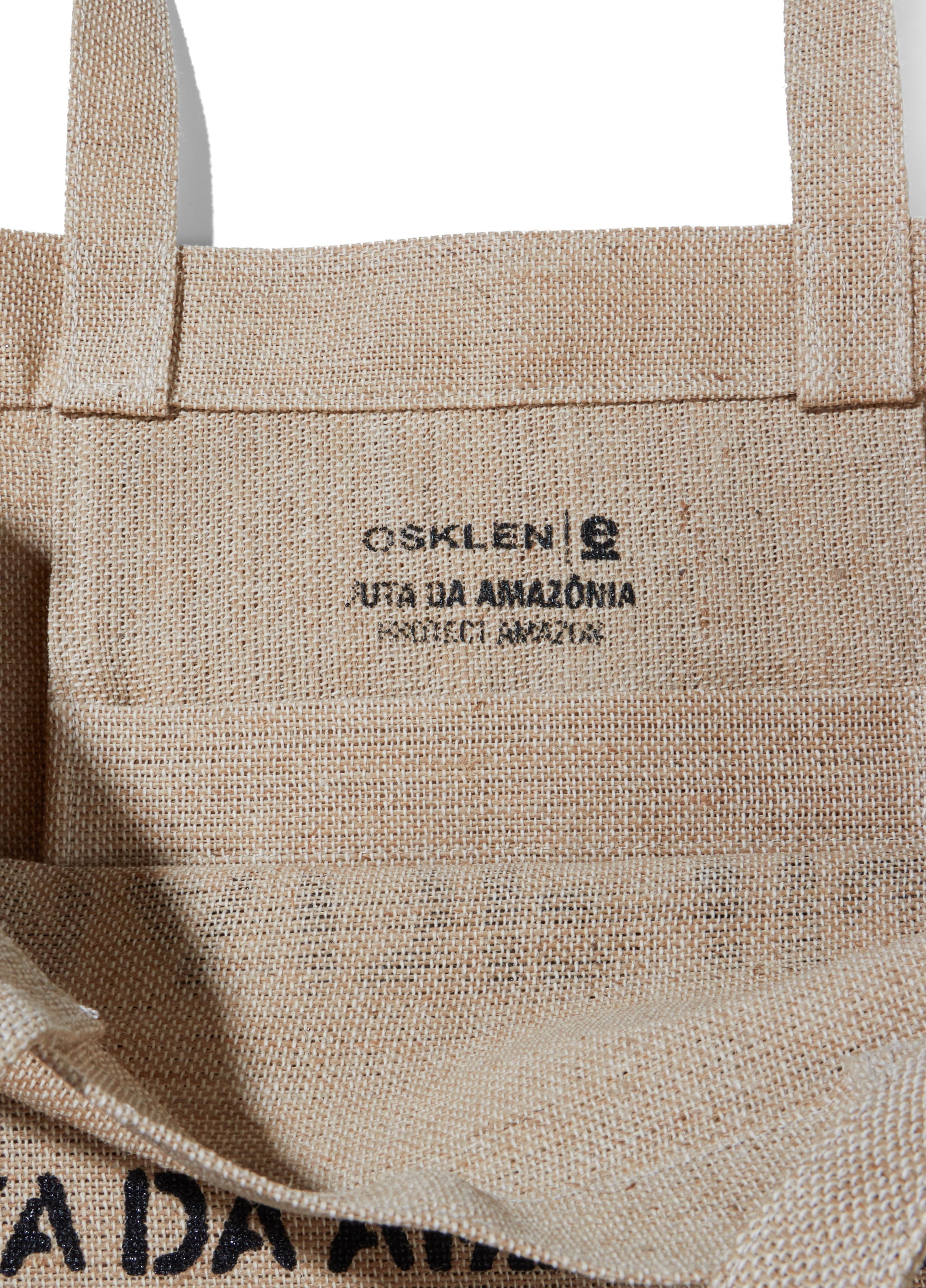 BOLSA TOTE JUTA ECO MADE IN BRAZIL