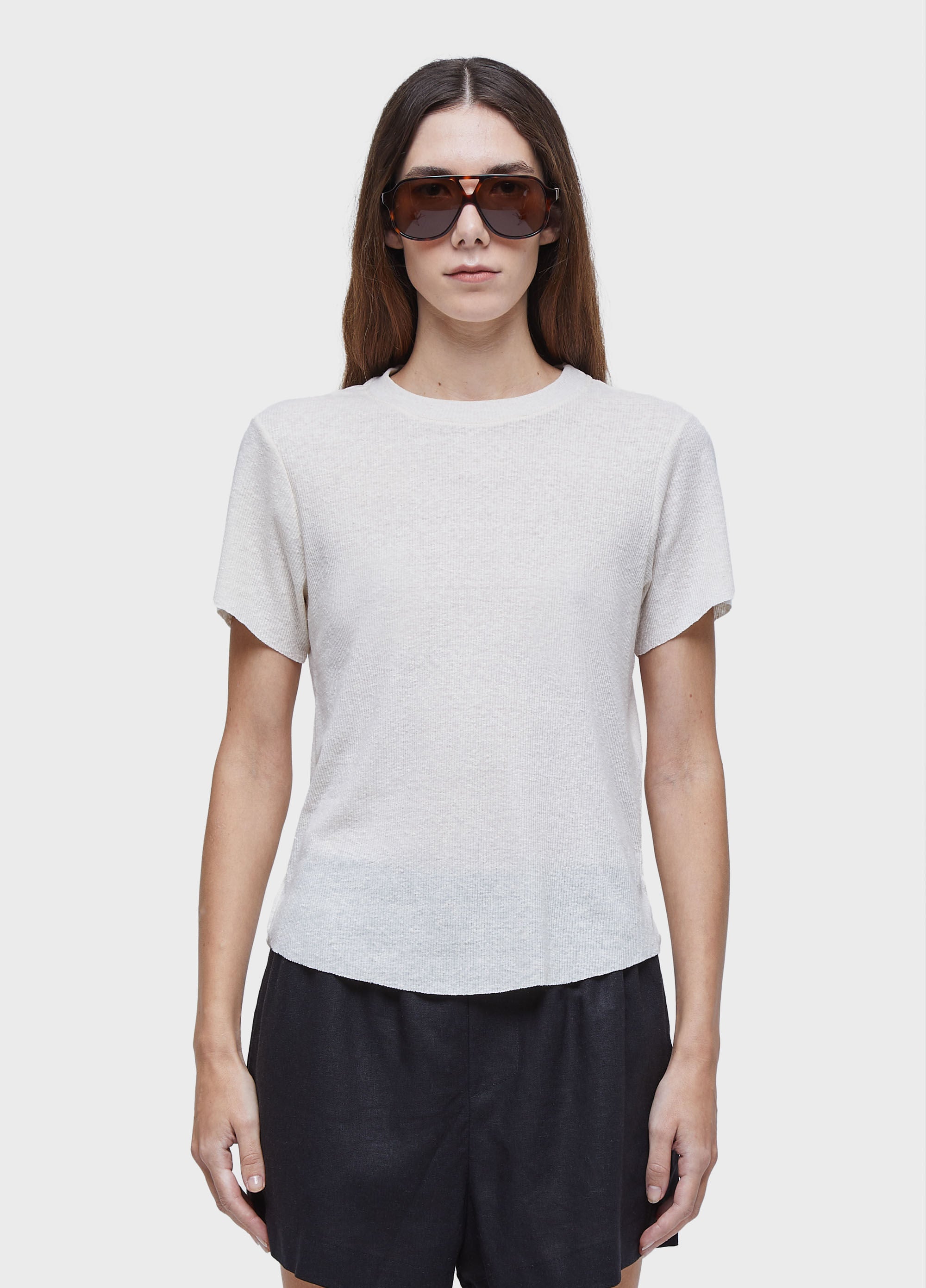 T-SHIRT FEM CANELADO LIGHT