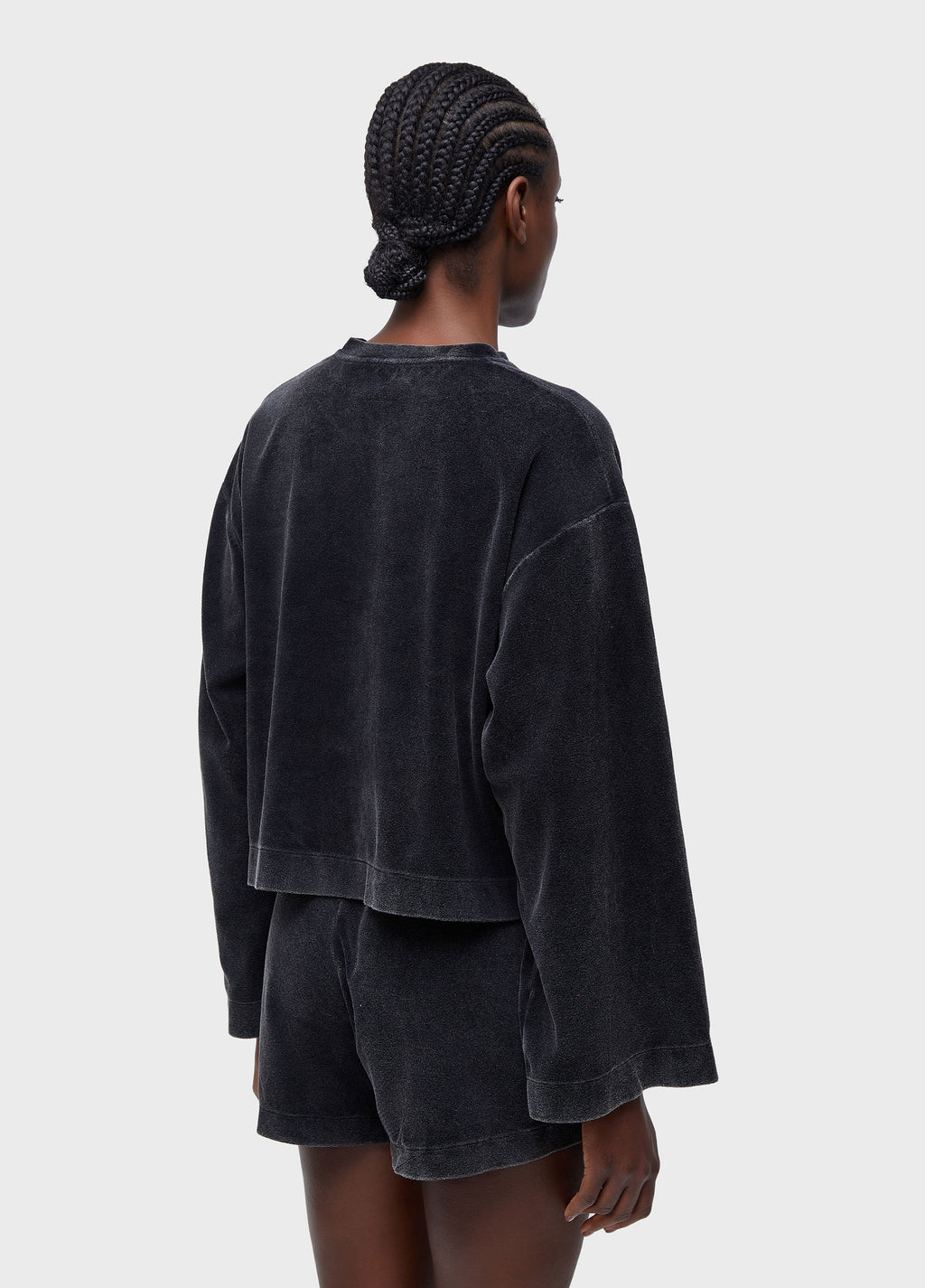 BLUSA ML PLUSH MARMORIZADA