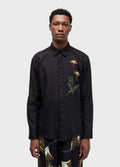 CAMISA LINEN BORDADO LOUVA DEUS ML