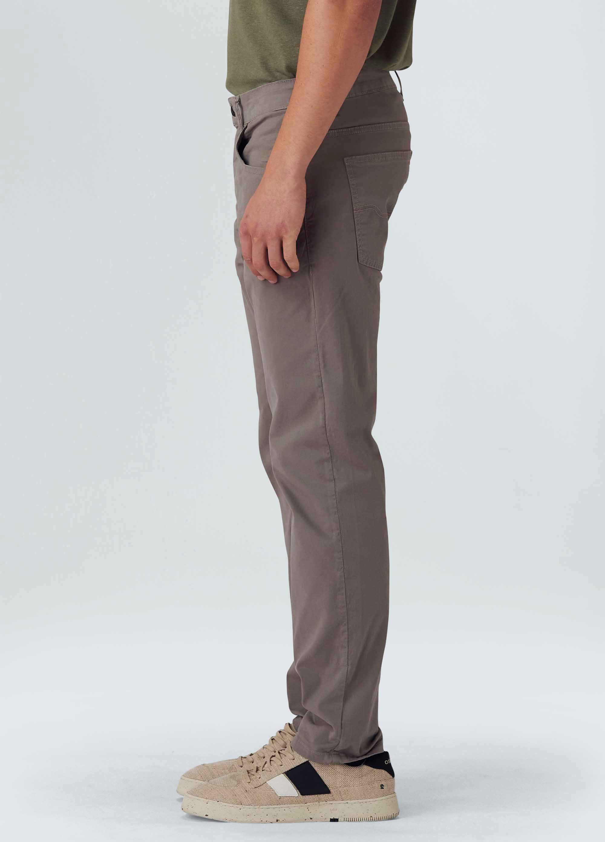 CALCA 5 POCKETS COLOR LISA CINZA