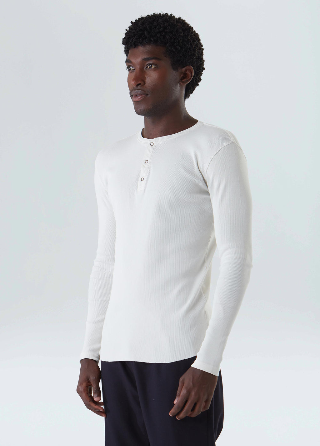 BATA FIT RIBBED ML OFF-WHITE
