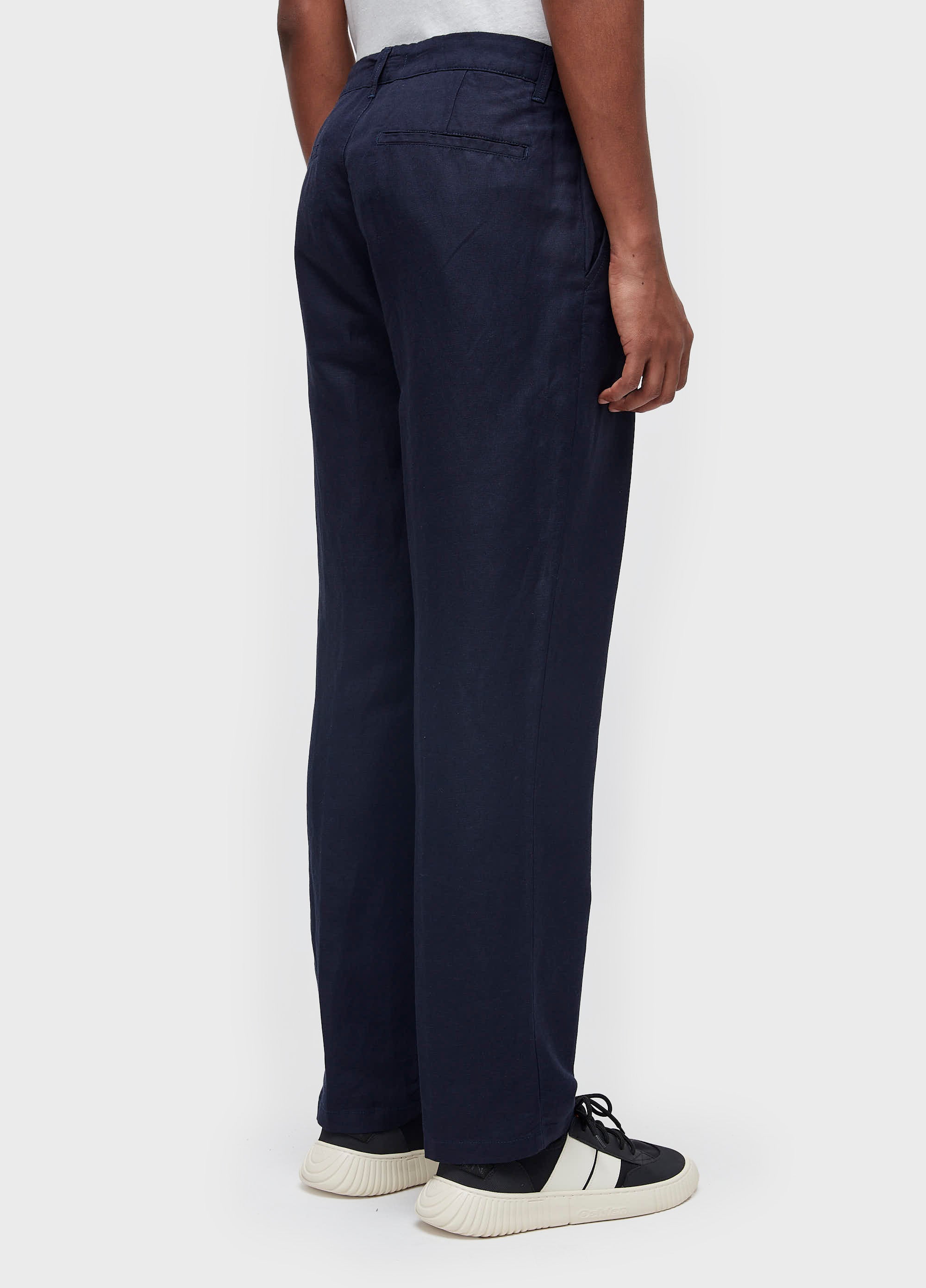 CALCA ALFAIATARIA FLUID LINEN